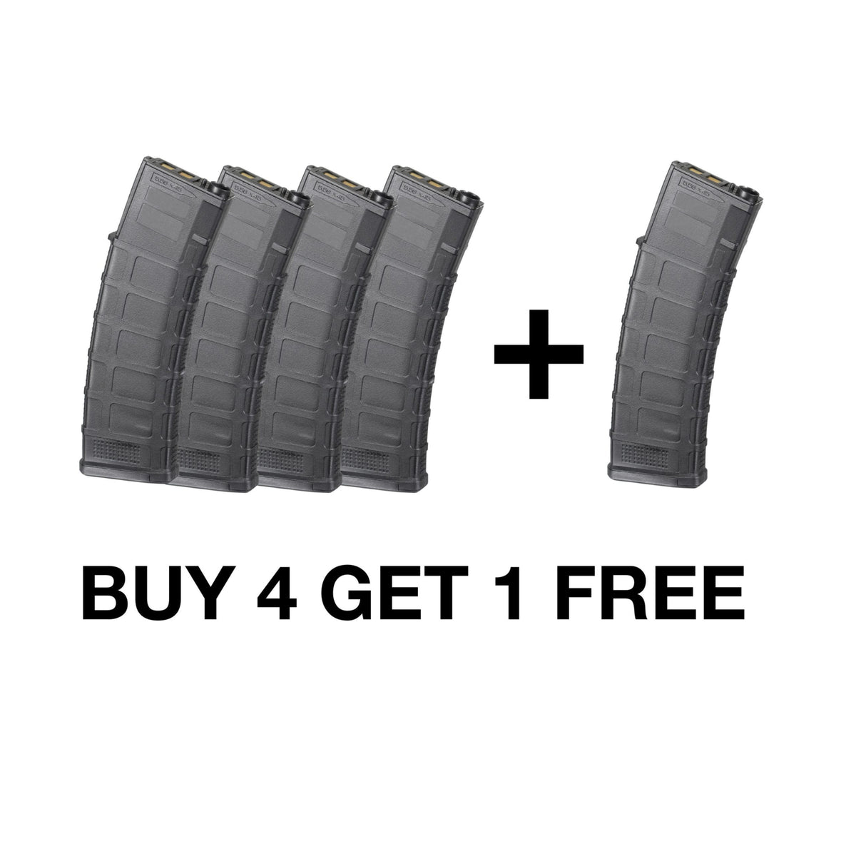 Jingji M-Series Long AEG Magazine for M4 Gel Blaster