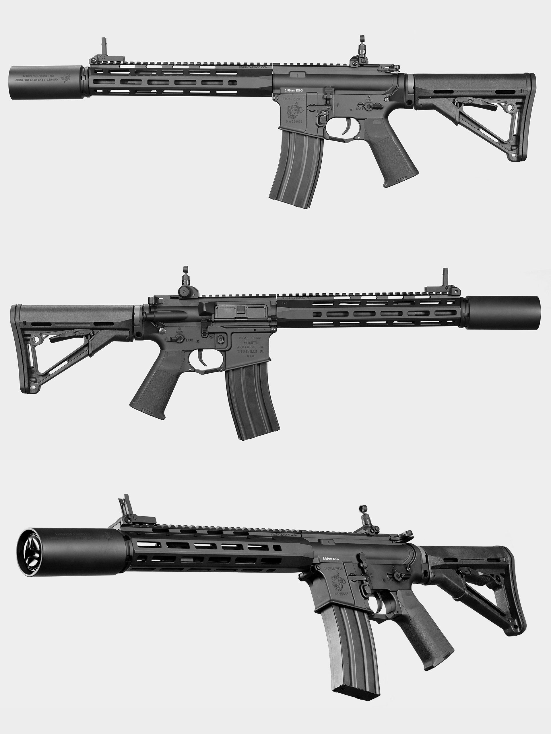 KAC KS-3 AEG Gel Blaster | E&C Ultra Plus - With suppressor