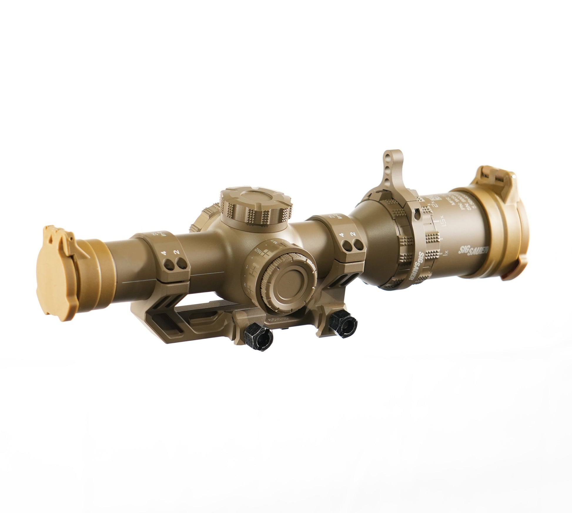 Tango6T 1-6x24 FFP LPVO FDE Cerakote Finish Gel Blaster Scope