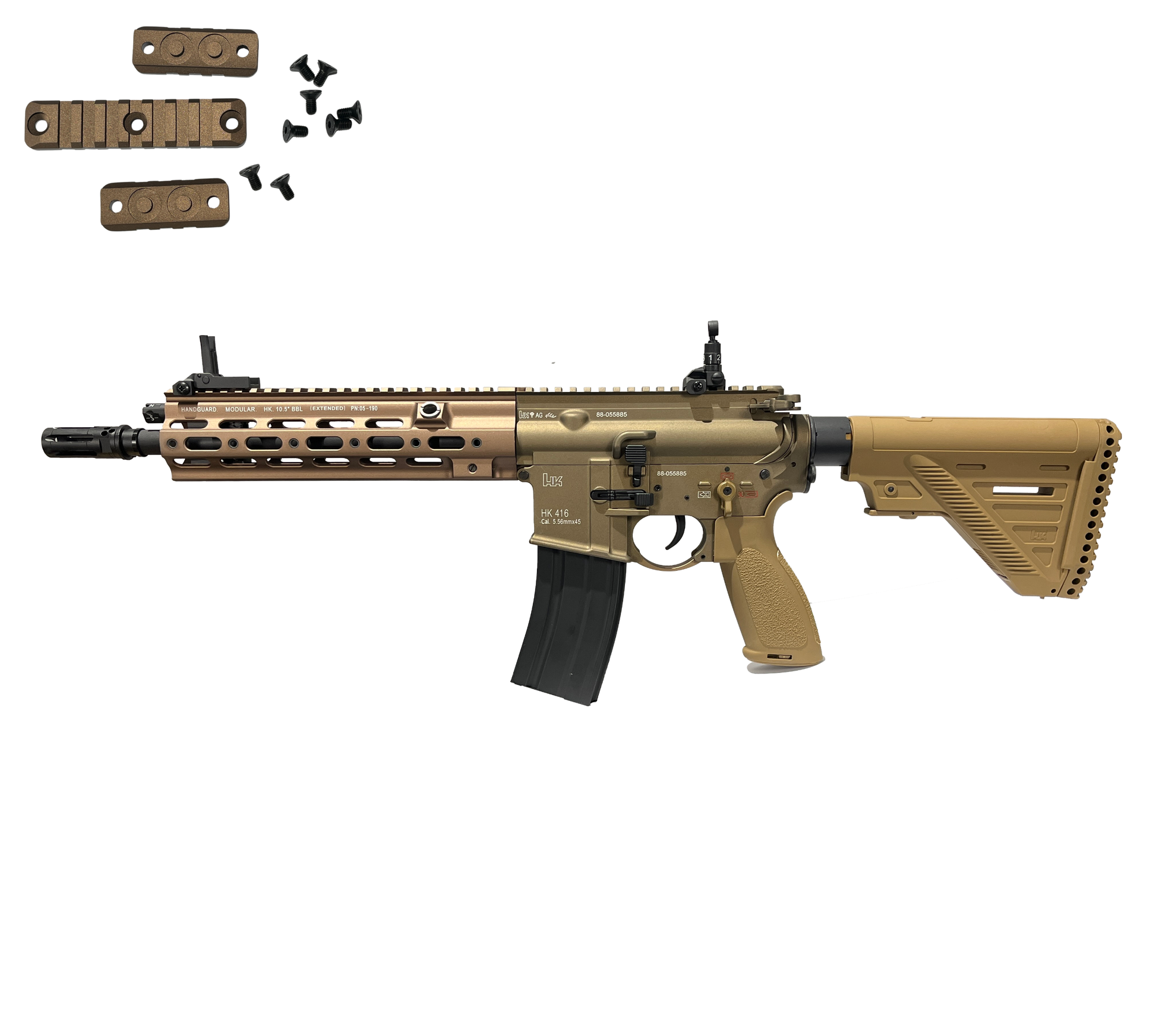HK416A5 Geissele AEG Gel Blaster Replica | E&C Ultra Line
