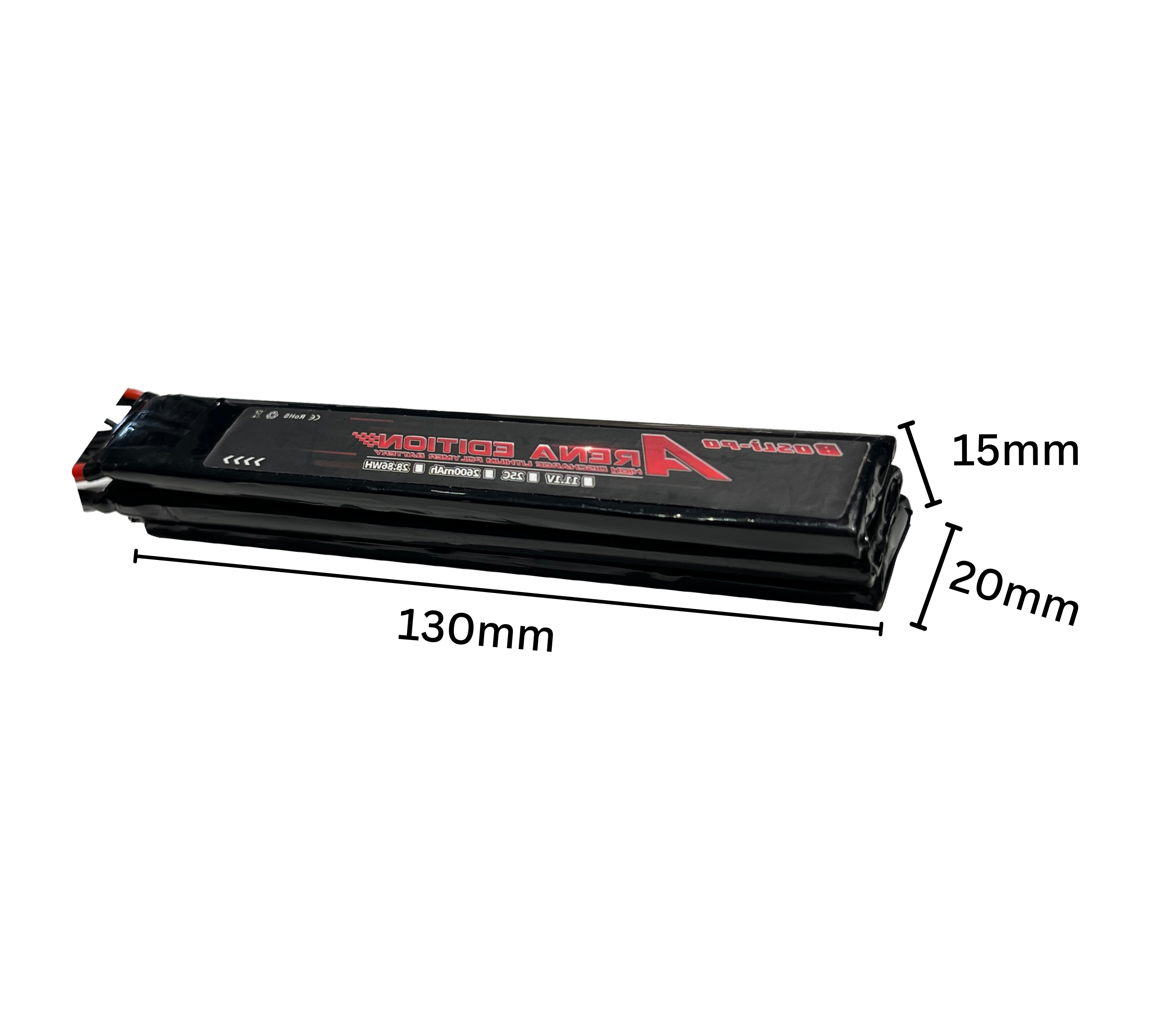 Bosli-po 11.1V Arena Ver. T-Deans Battery-1300mAh