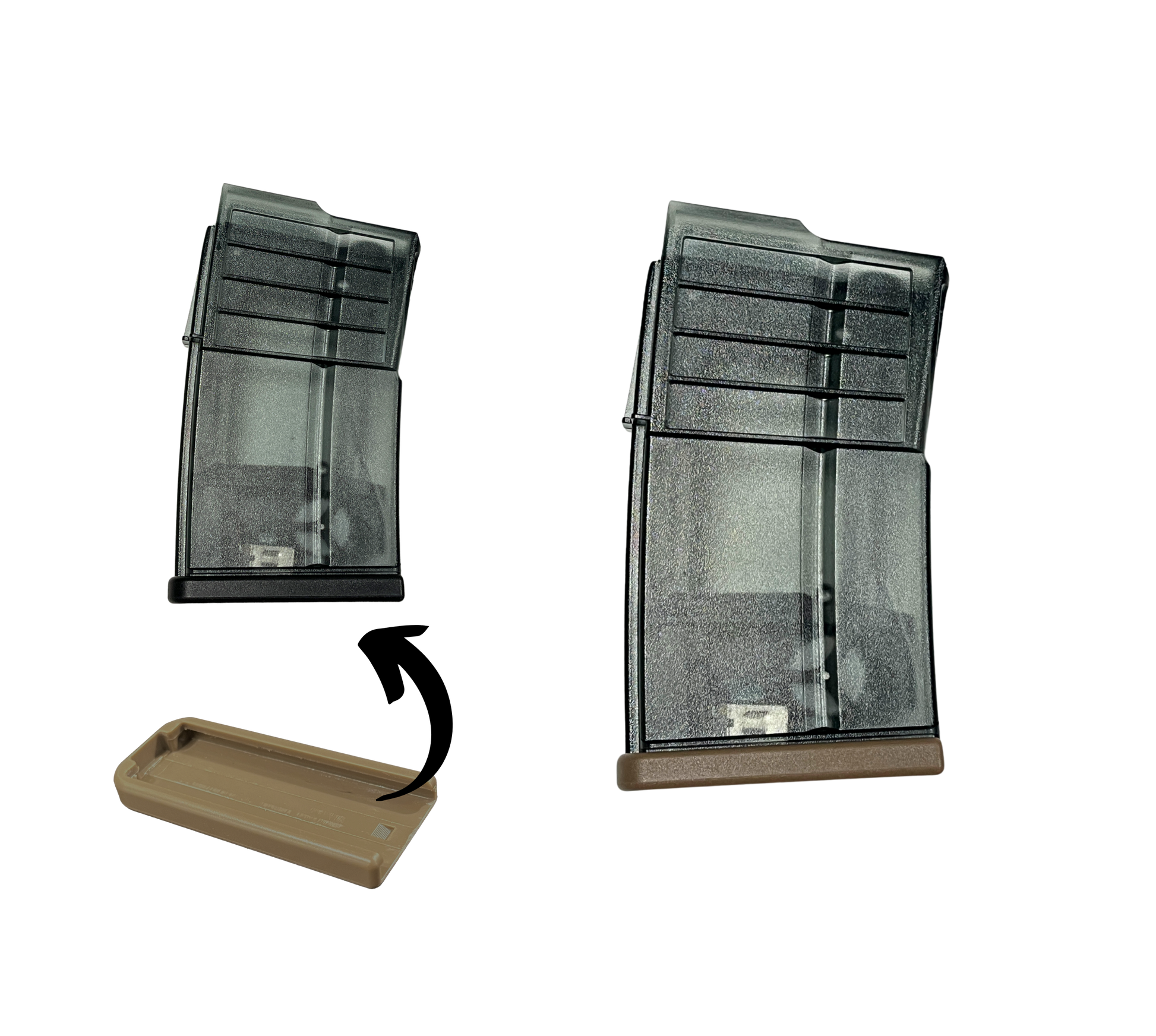 HK417 Magazine Base Plate - Tan