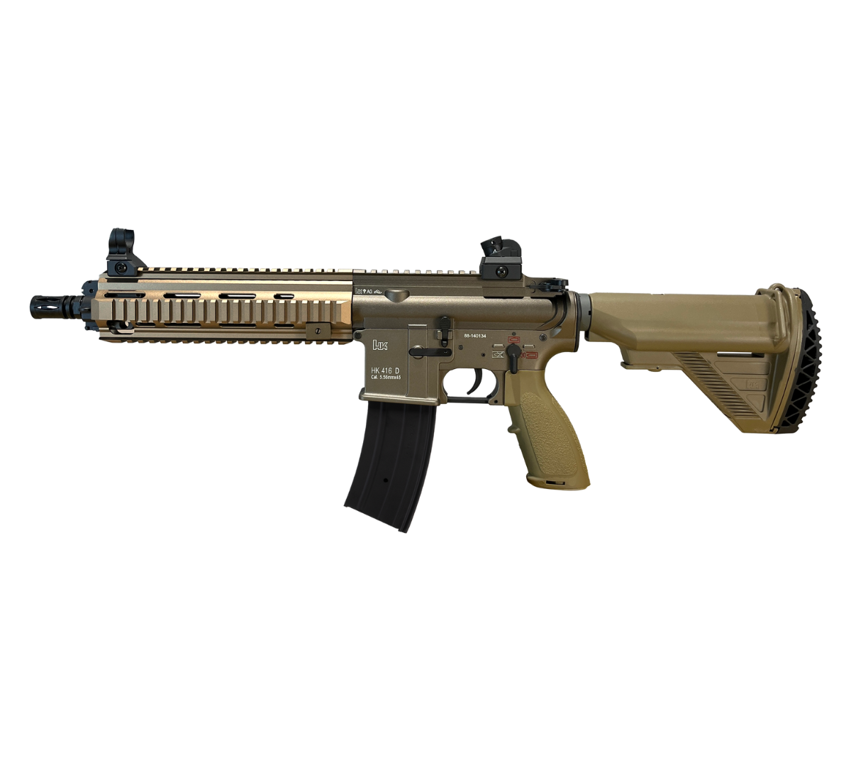 HK416D Ver2. AEG Gel Blaster Replica | E&C Ultra Line - Tan