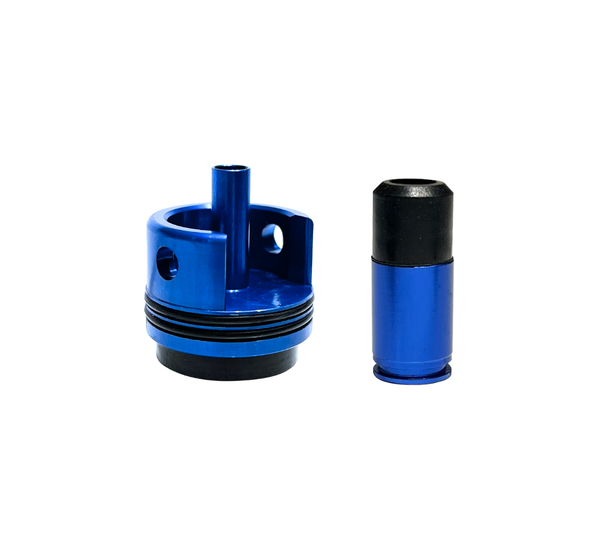CNC Cylinder Head With Nozzle For E&C Gel Blaster Gearbox
