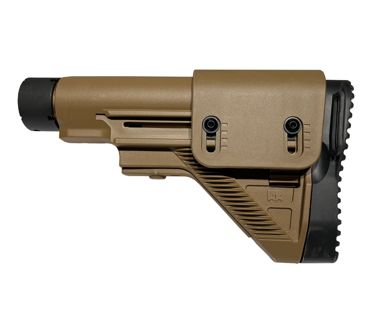 HK417 AEG Gel Blaster Series Retractable Stock - Tan