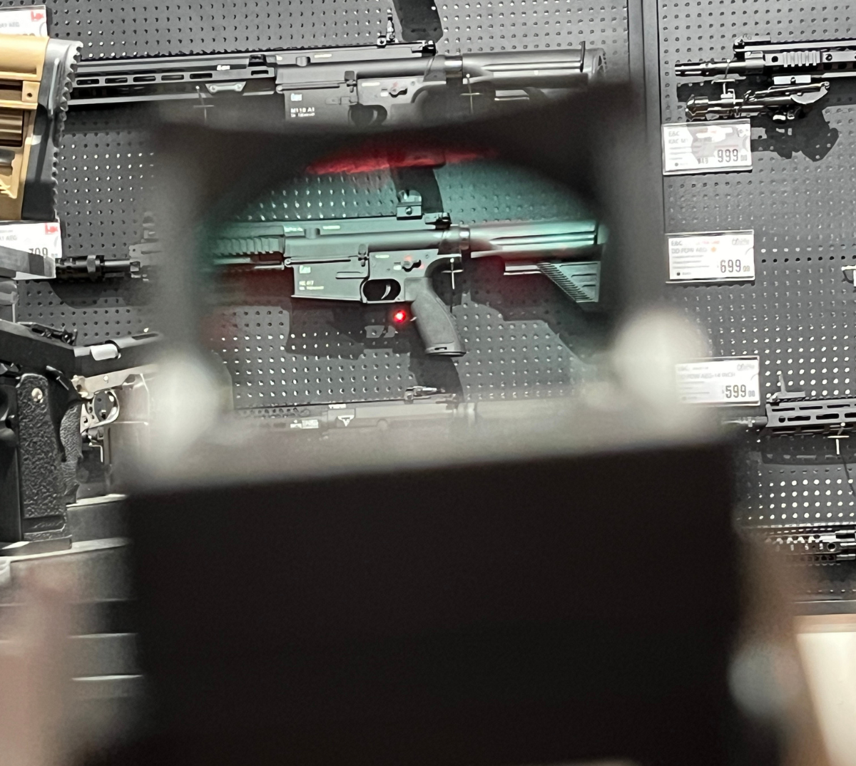 Mini RMR Red Dot Sight For Gel Blaster