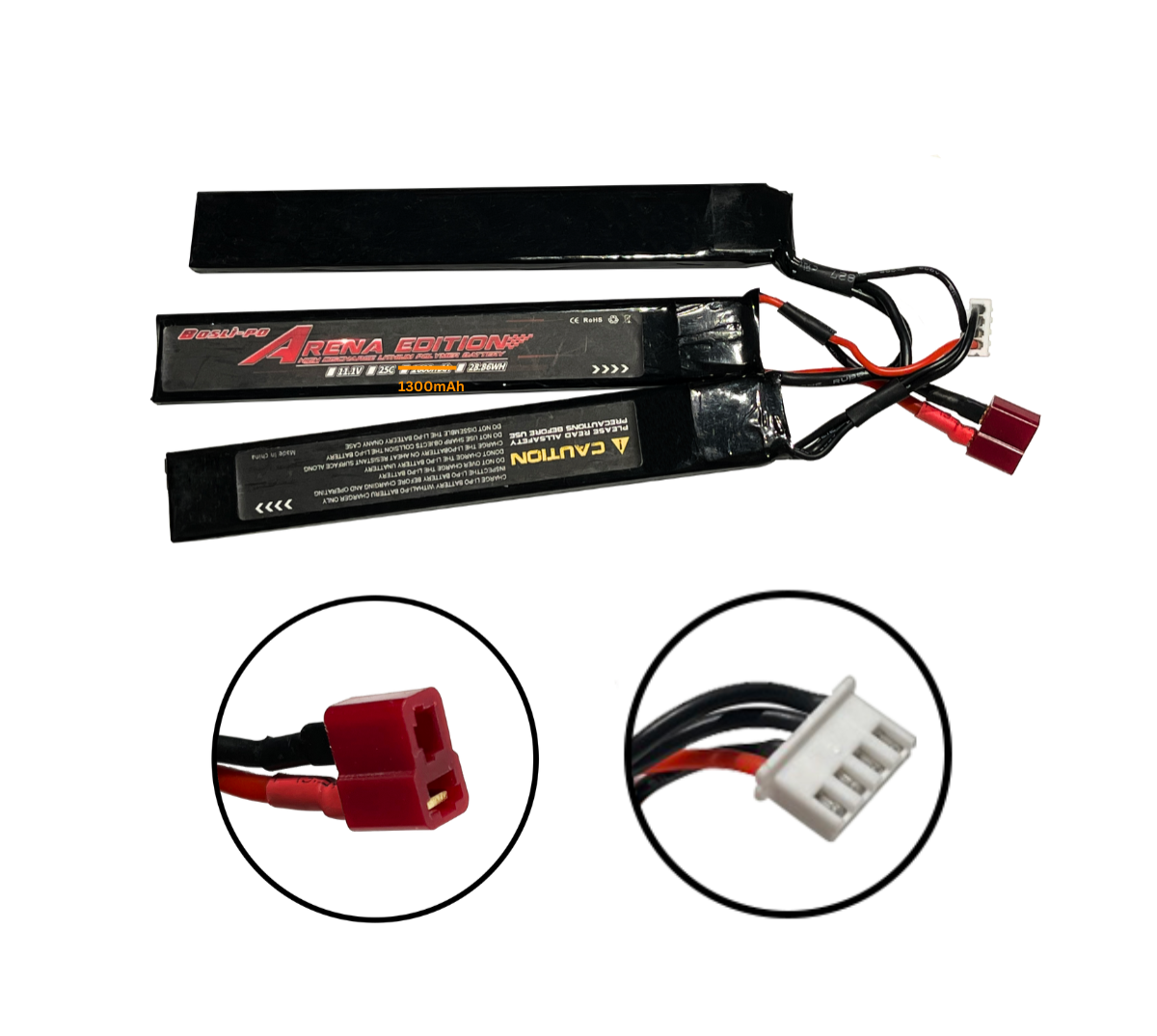 Bosli-po 11.1V Arena Ver. T-Deans Battery-1300mAh