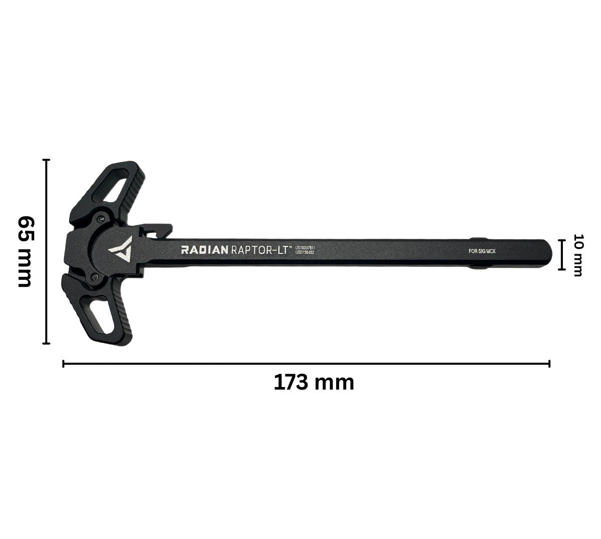 Radian Raptor AEG Gel Blaster Charging Handle For SIG MCX