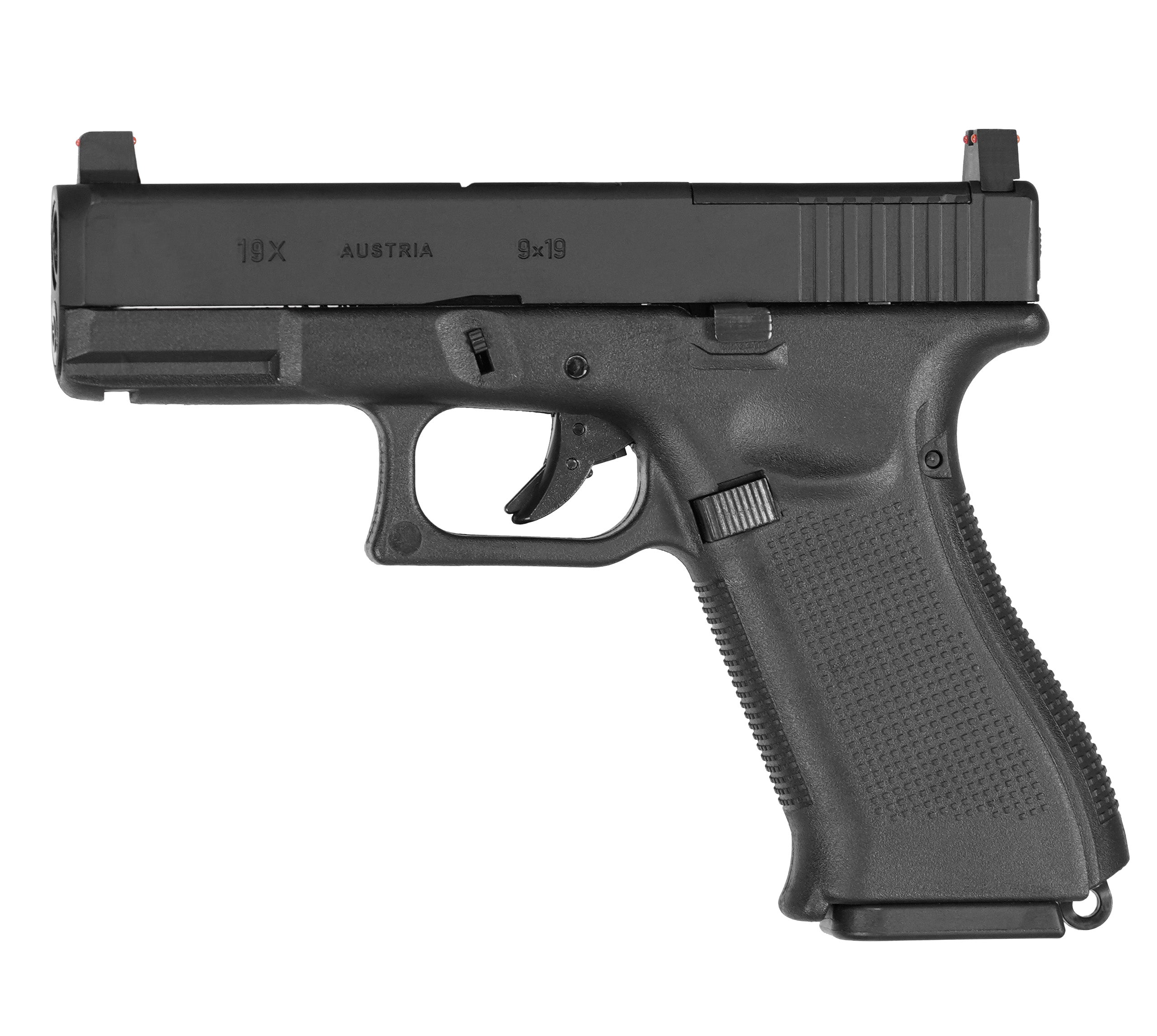 E&C G19X MOS GBB Pistol Gel Blaster | Limited Edition - Black