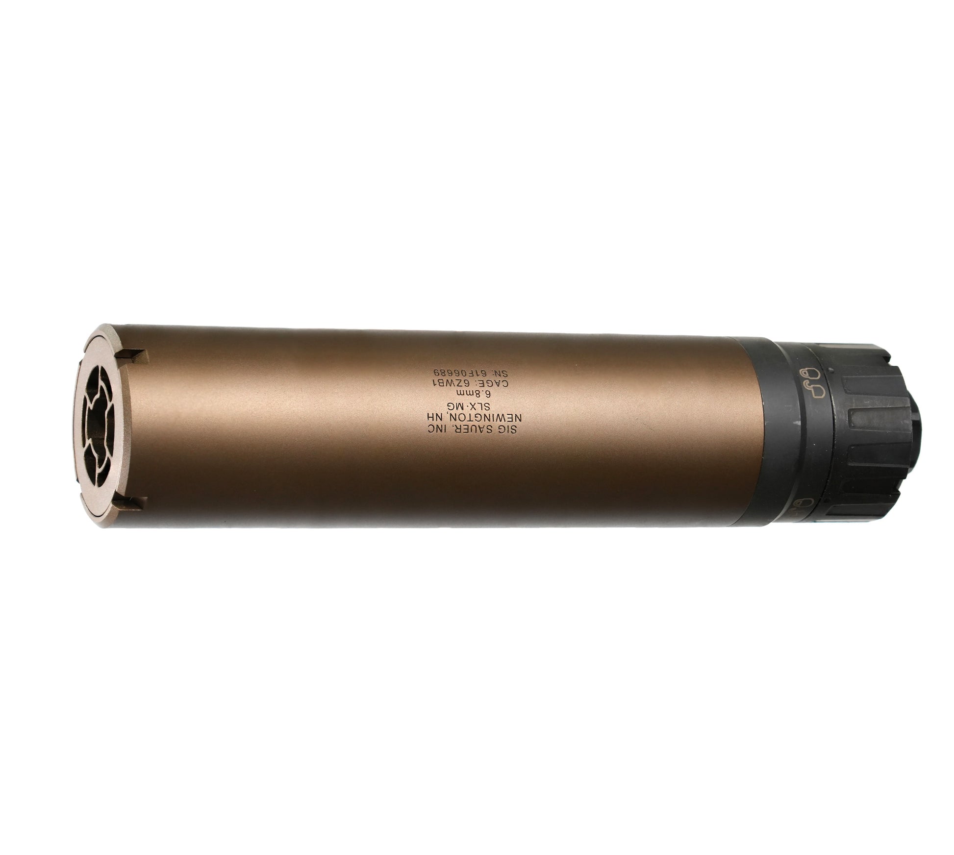 SIG SAUER SLX MG 6.8mm Gel Blaster Mock Suppressor - Tan