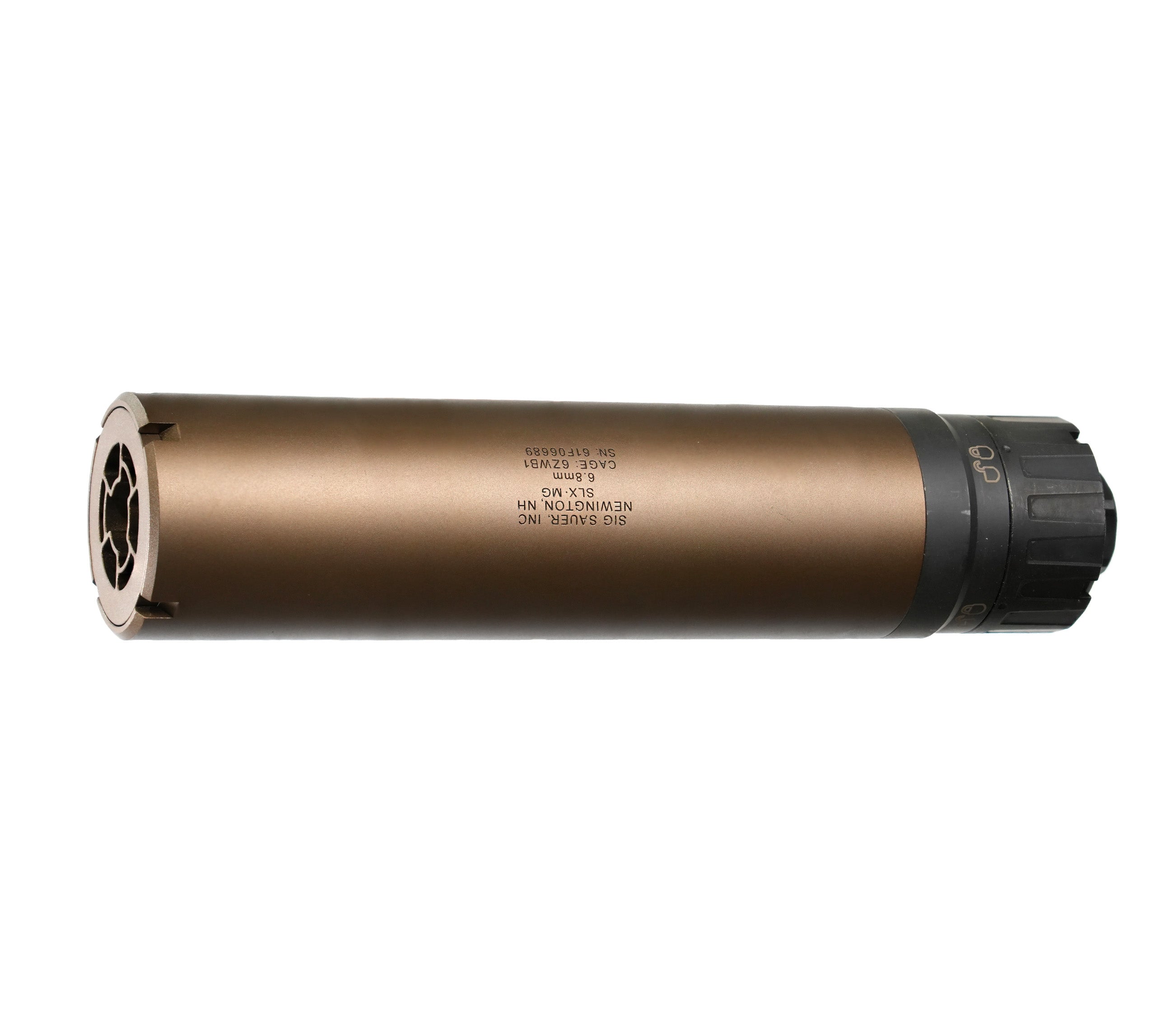 SIG SAUER SLX MG 6.8mm Gel Blaster Mock Suppressor - Tan