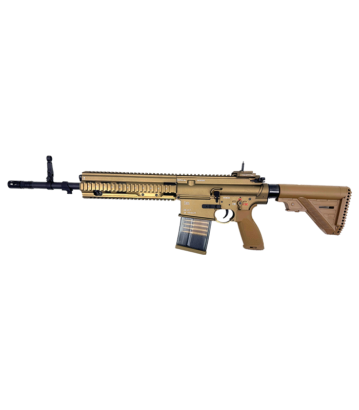 E&C HK417A2 AEG Gel Blaster Replica-TAN