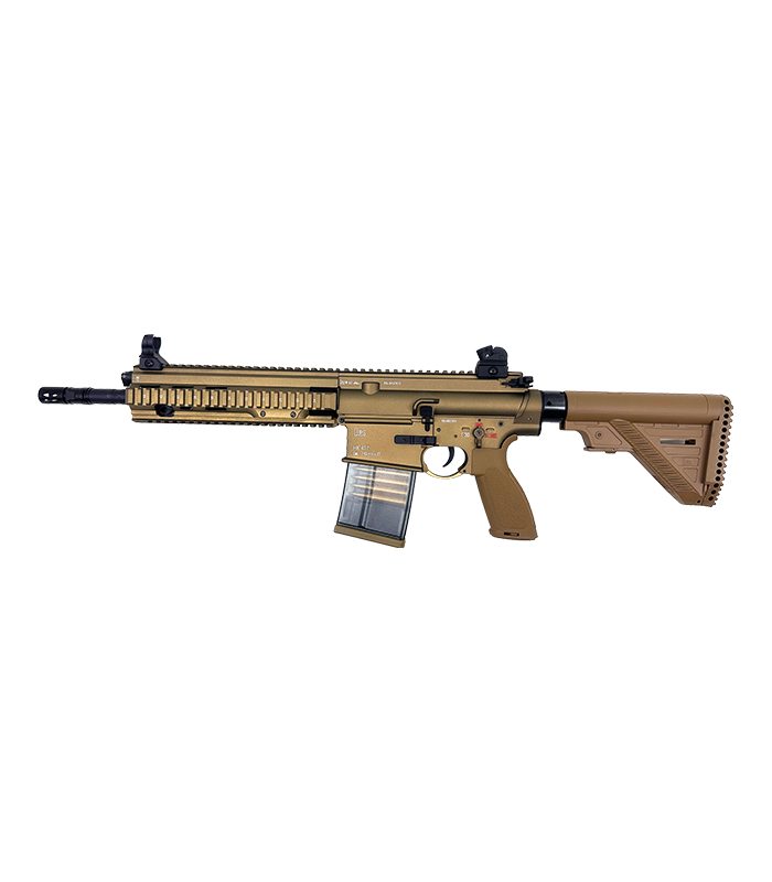 E&C HK417A2 AEG Gel Blaster Replica-TAN