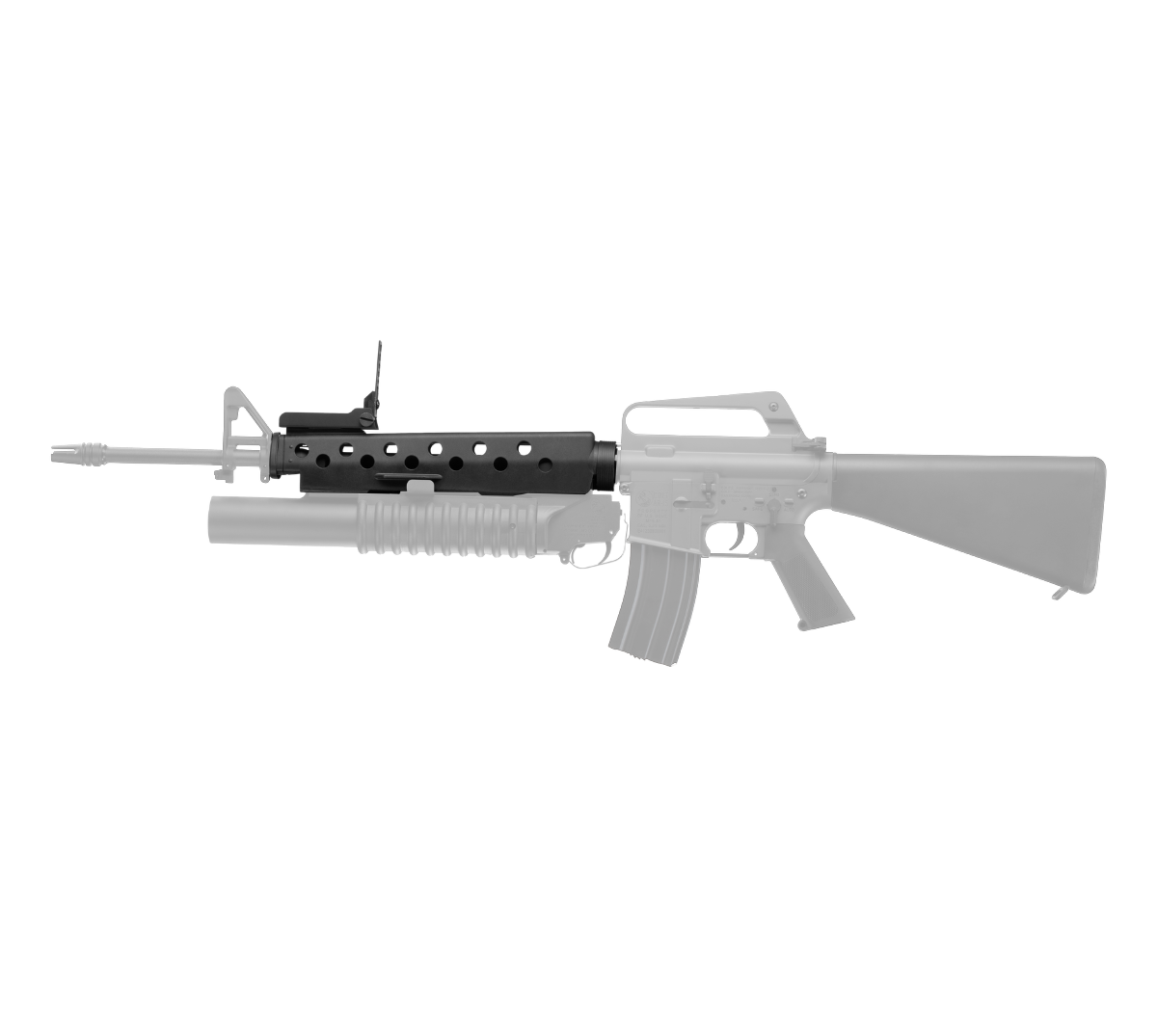 M203 Upper Handguard for M16 Series Gel Blaster