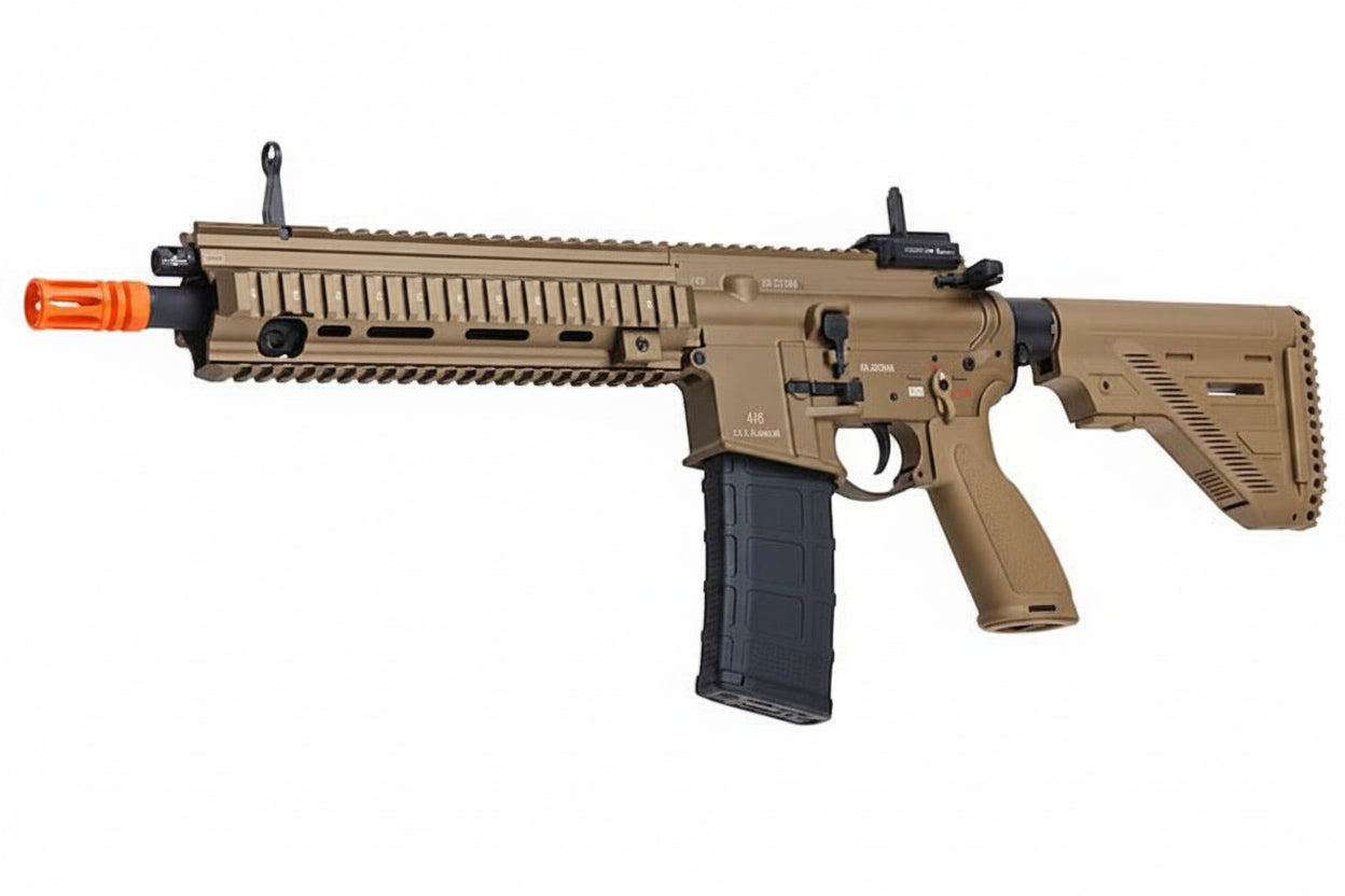 GM HK416A5 MWS Gas Gel Blaster Rifle - Tan