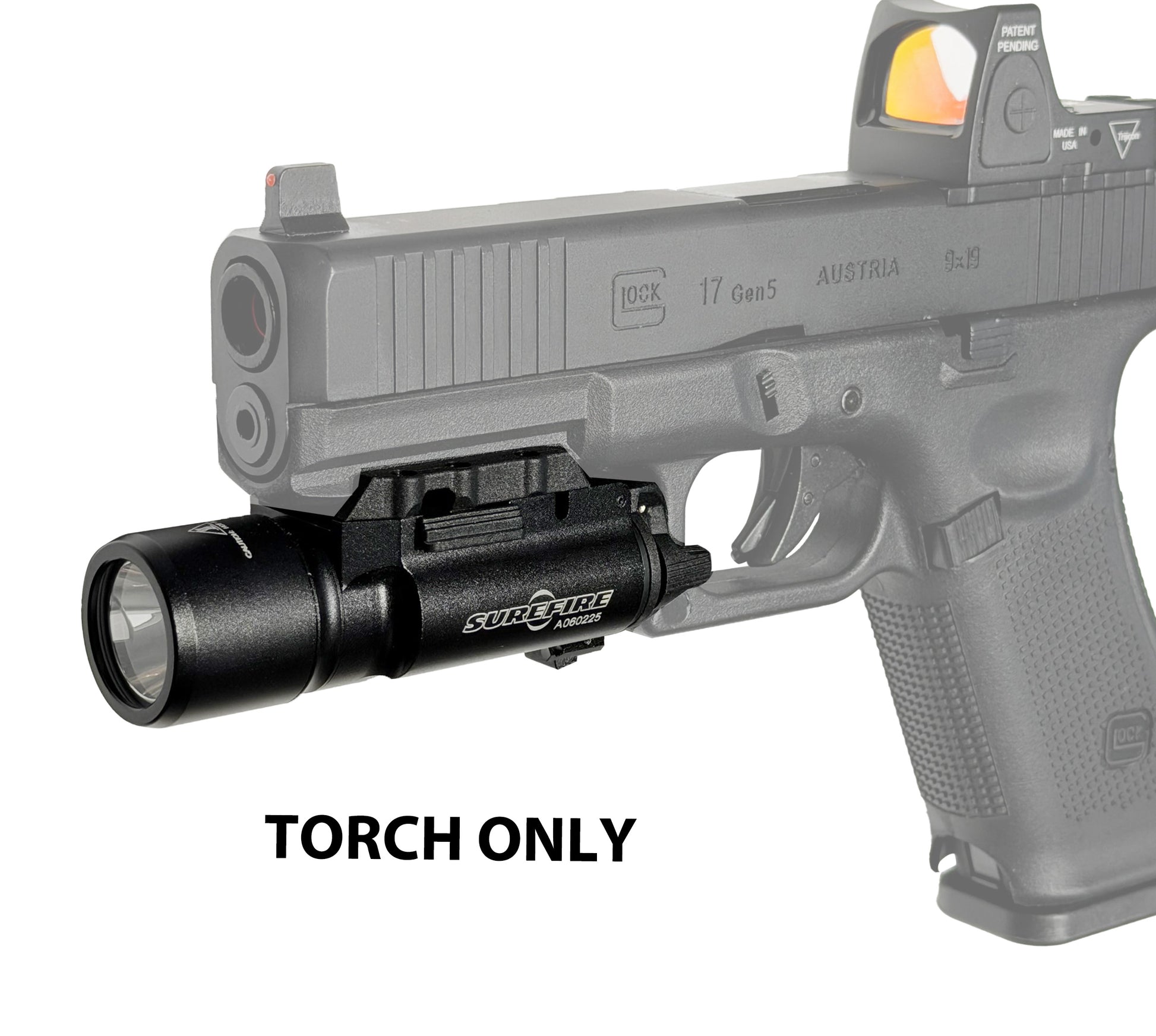 WADSN X300 Surefire LED Pistol Flashlight Torch
