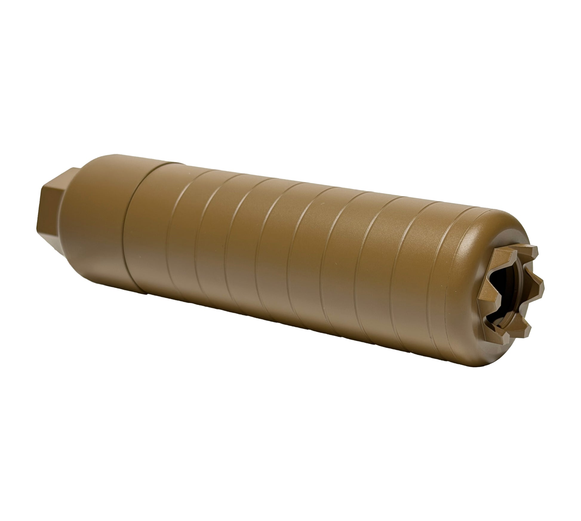 SIG SAUER SRD556 Style Mock Gel Blaster Mock Suppressor for 14mm CCW - Tan