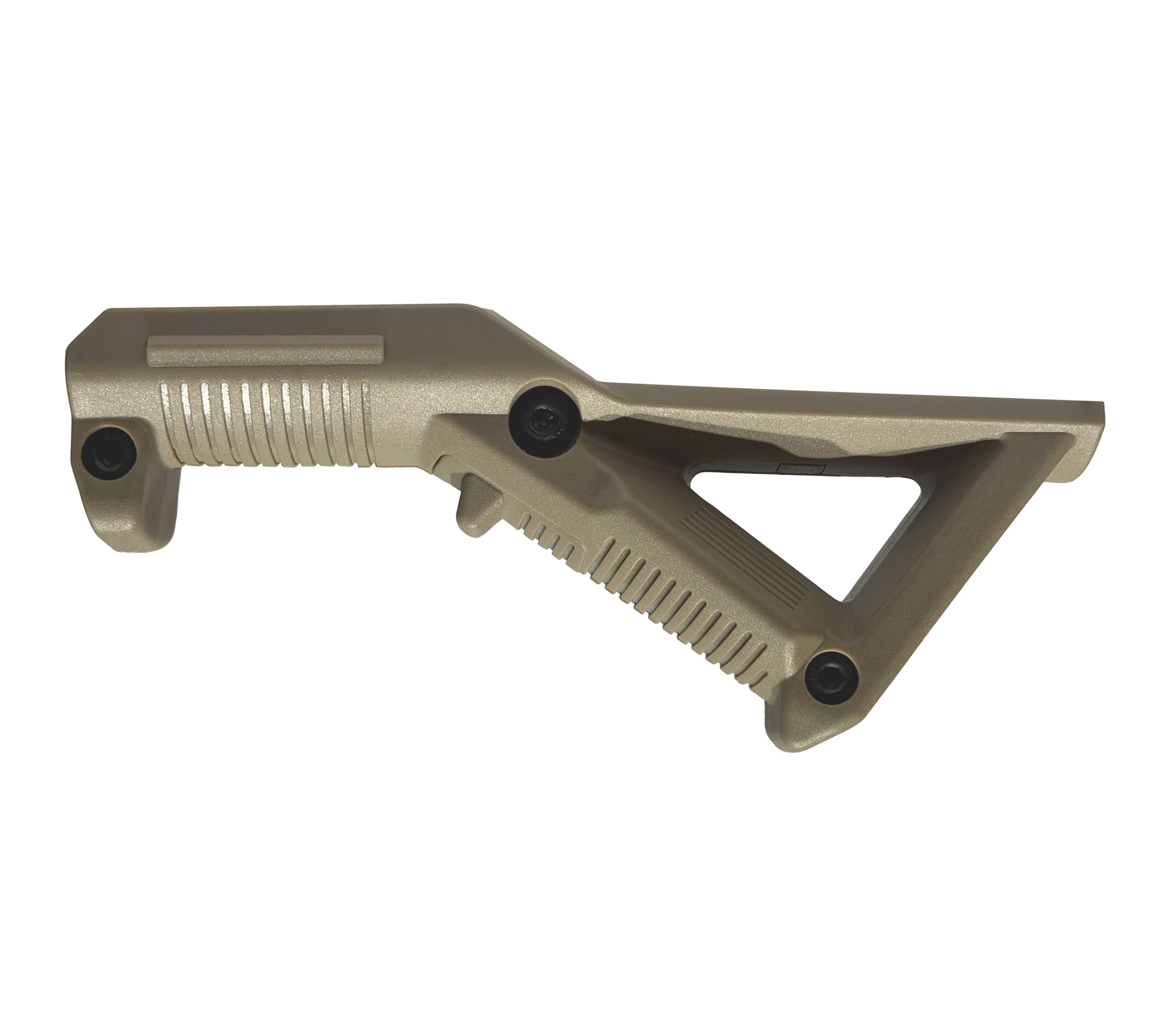 Nylon AFG-Angled Foregrip (Picatinny) for Gel Blasters - Tan