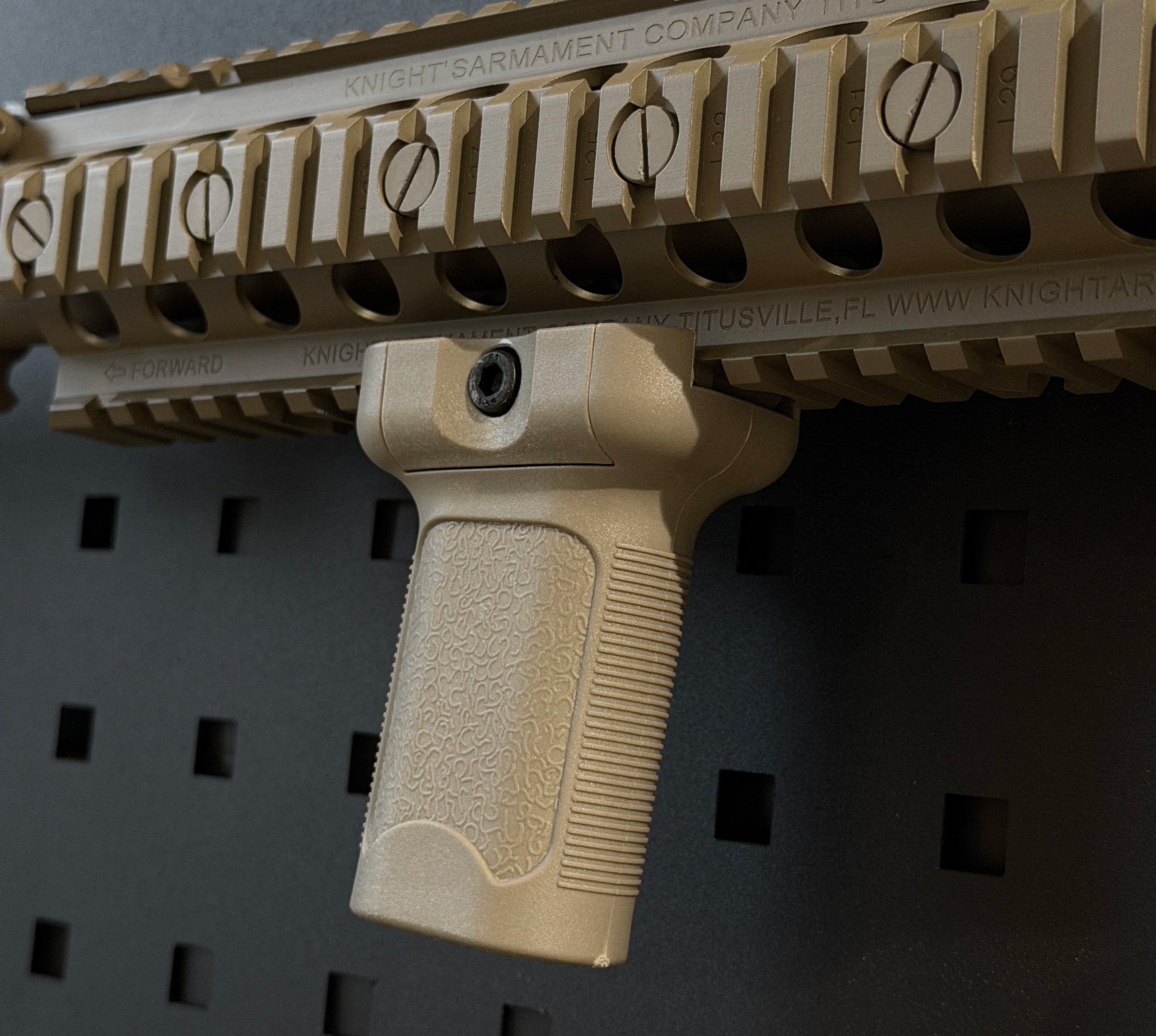 Nylon Angled Foregrip (Picatinny) for Gel Blasters