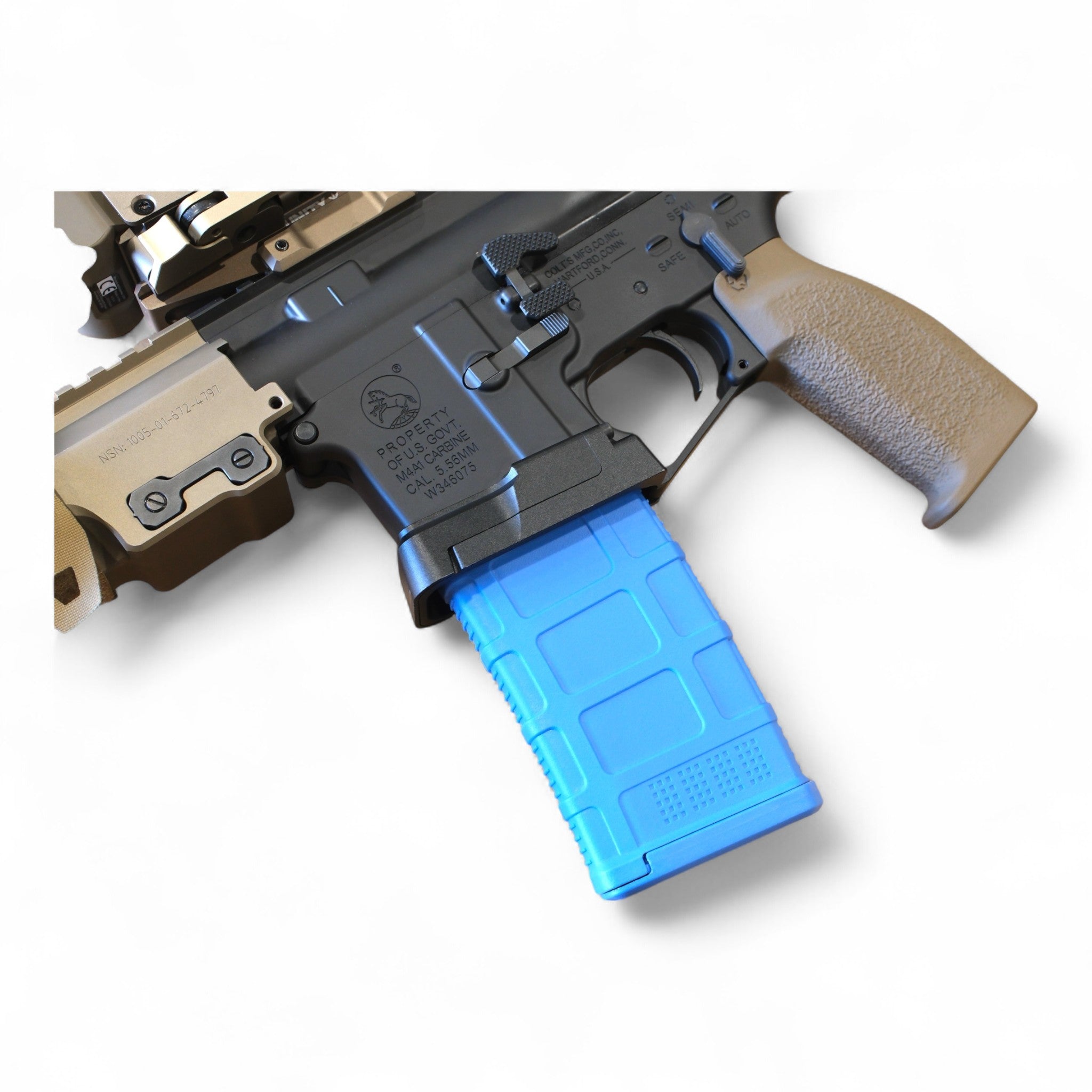 GM MWS GBBR Gel Blaster Magazine V3 - Black