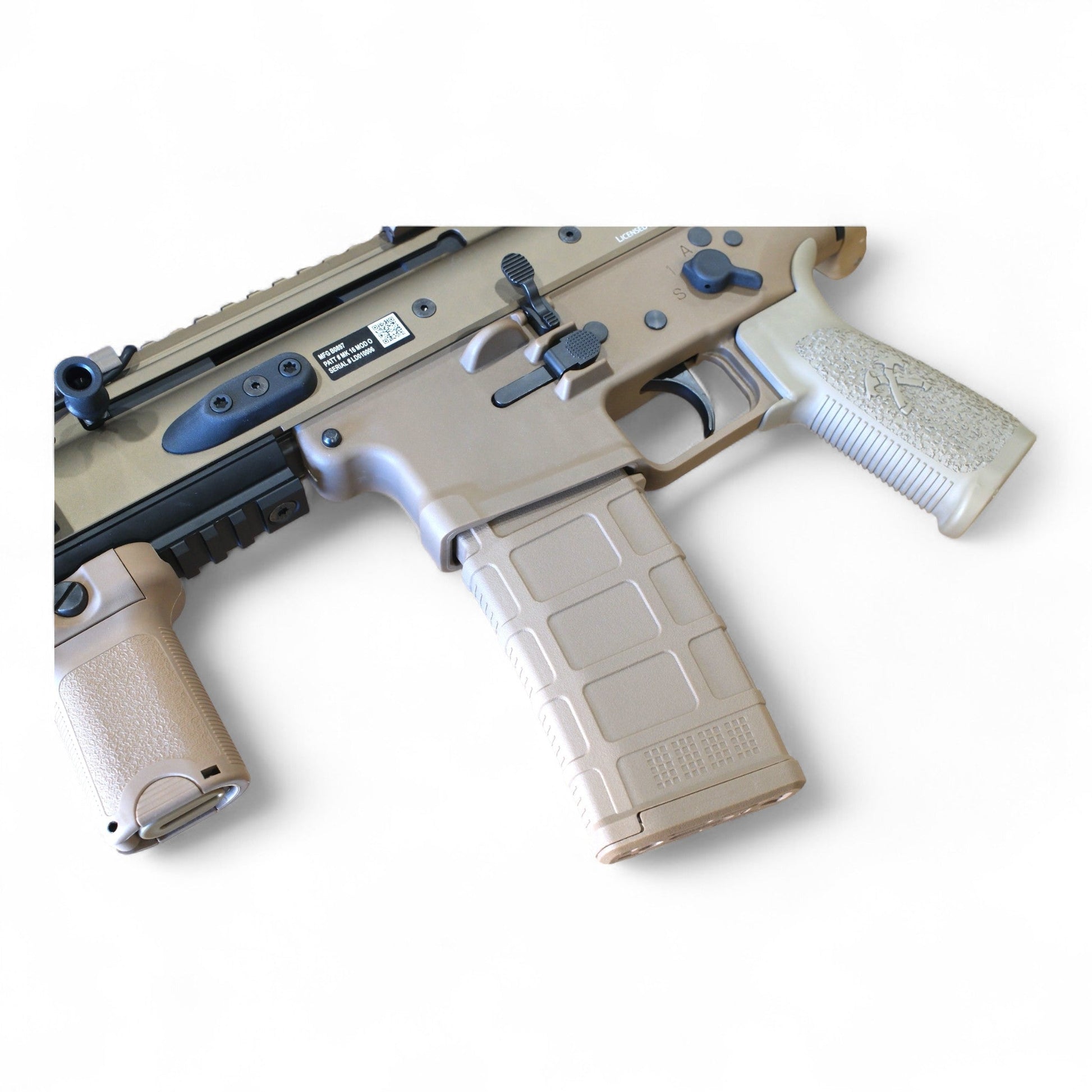 GM MWS GBBR Gel Blaster Magazine V3 - Black