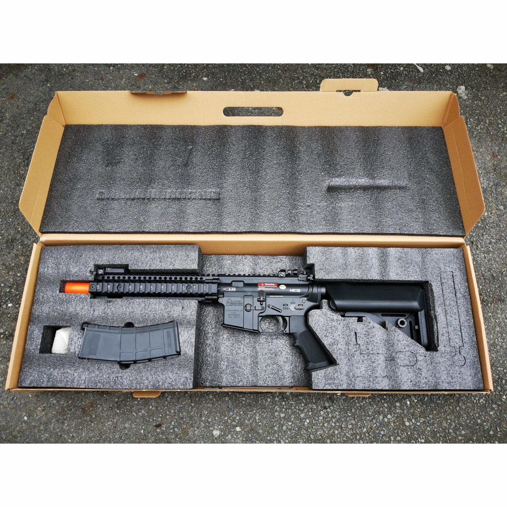 GE MK18 MOD1 Gas Gel Blaster Rifle