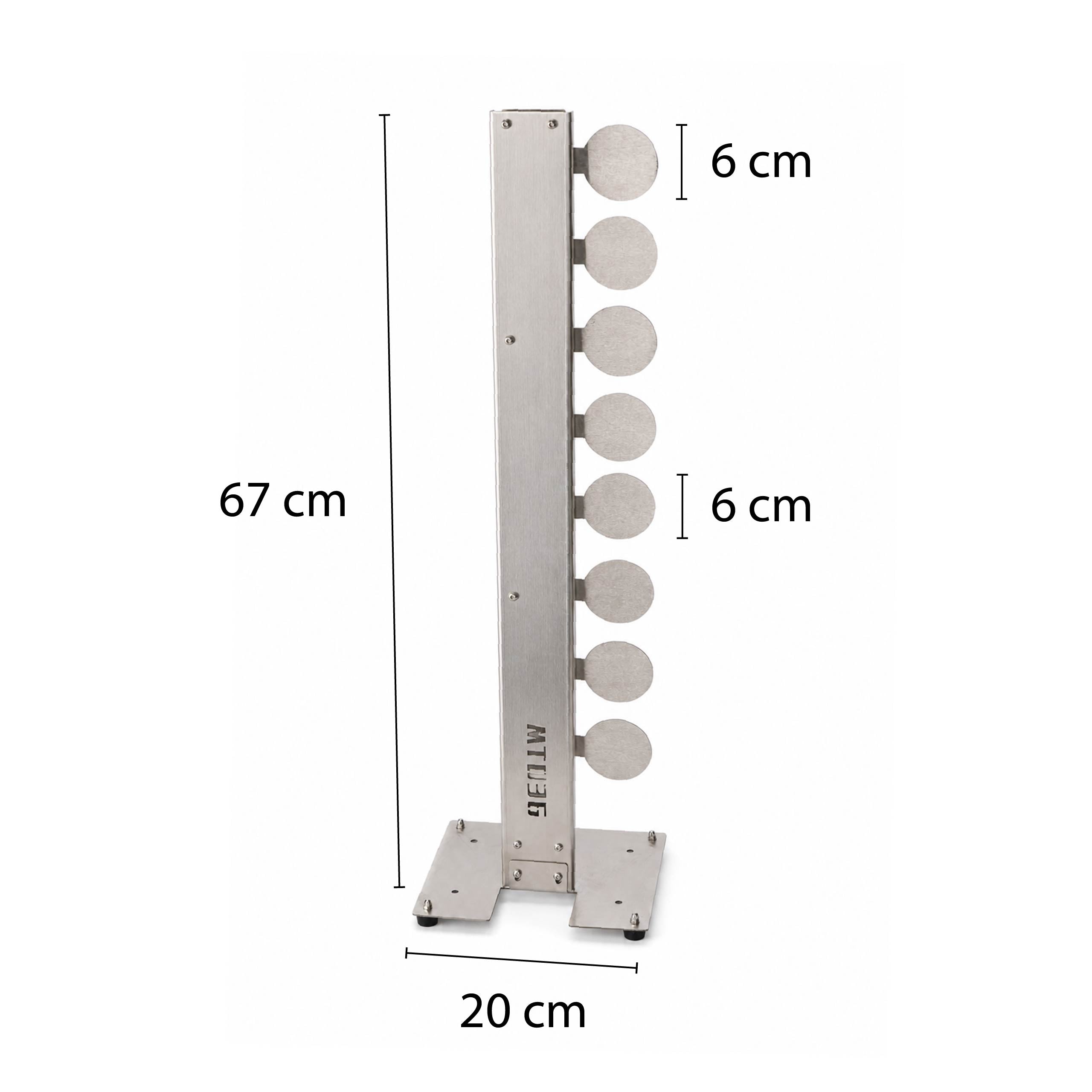 Stainless Steel Gel Blaster Dueling Tree Target