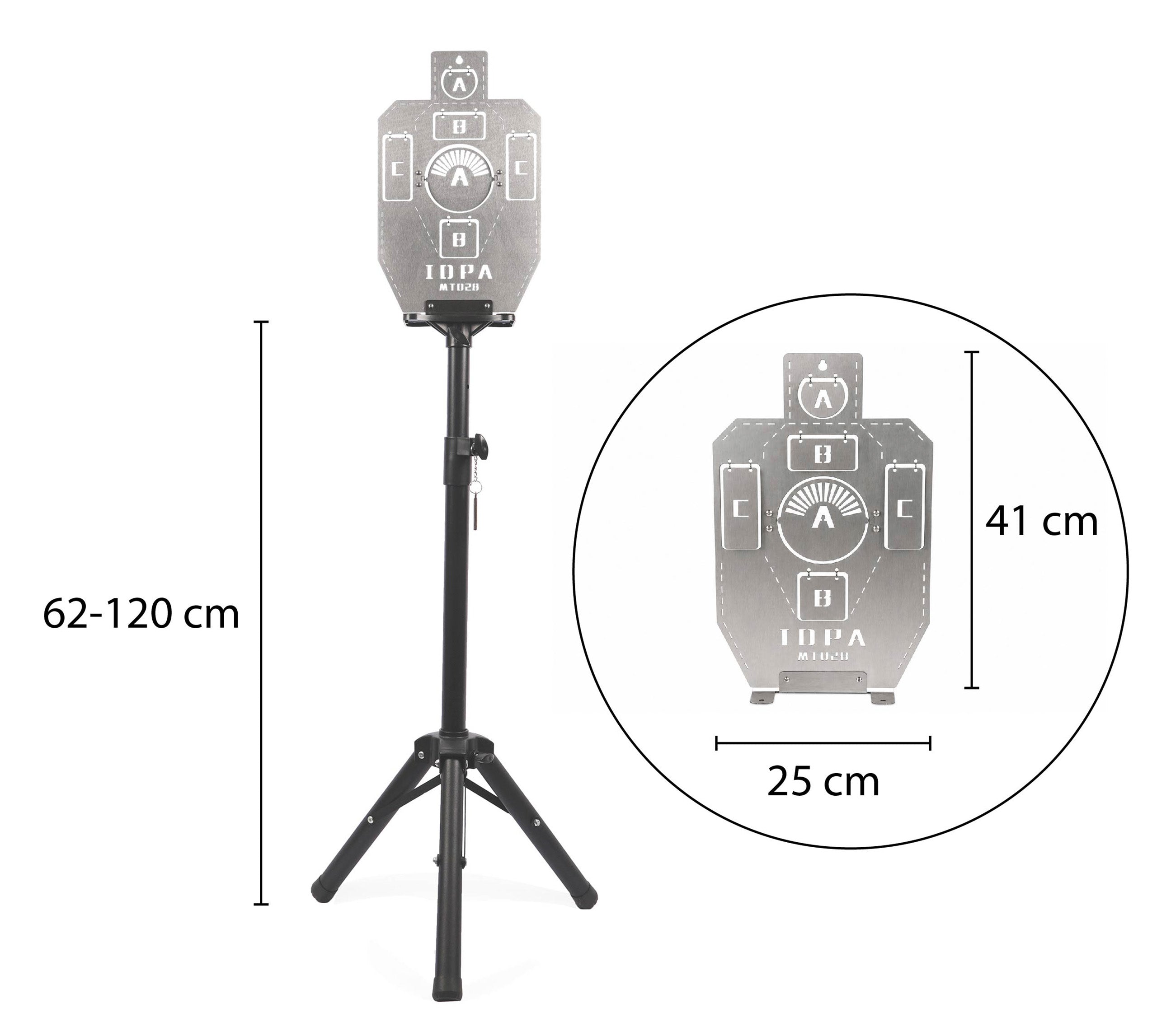 Stainless Steel Gel Blaster Target