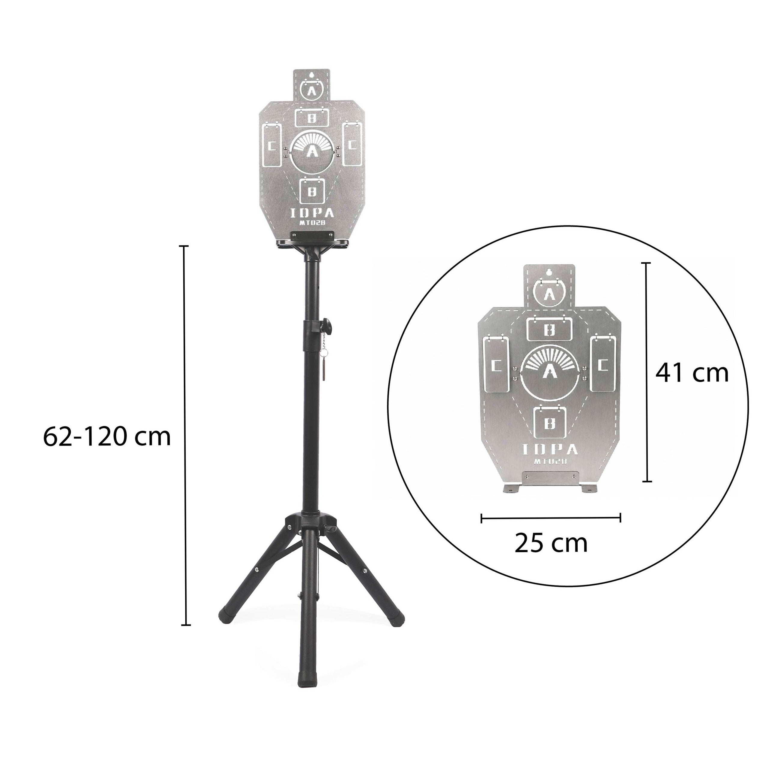 Stainless Steel Gel Blaster Target