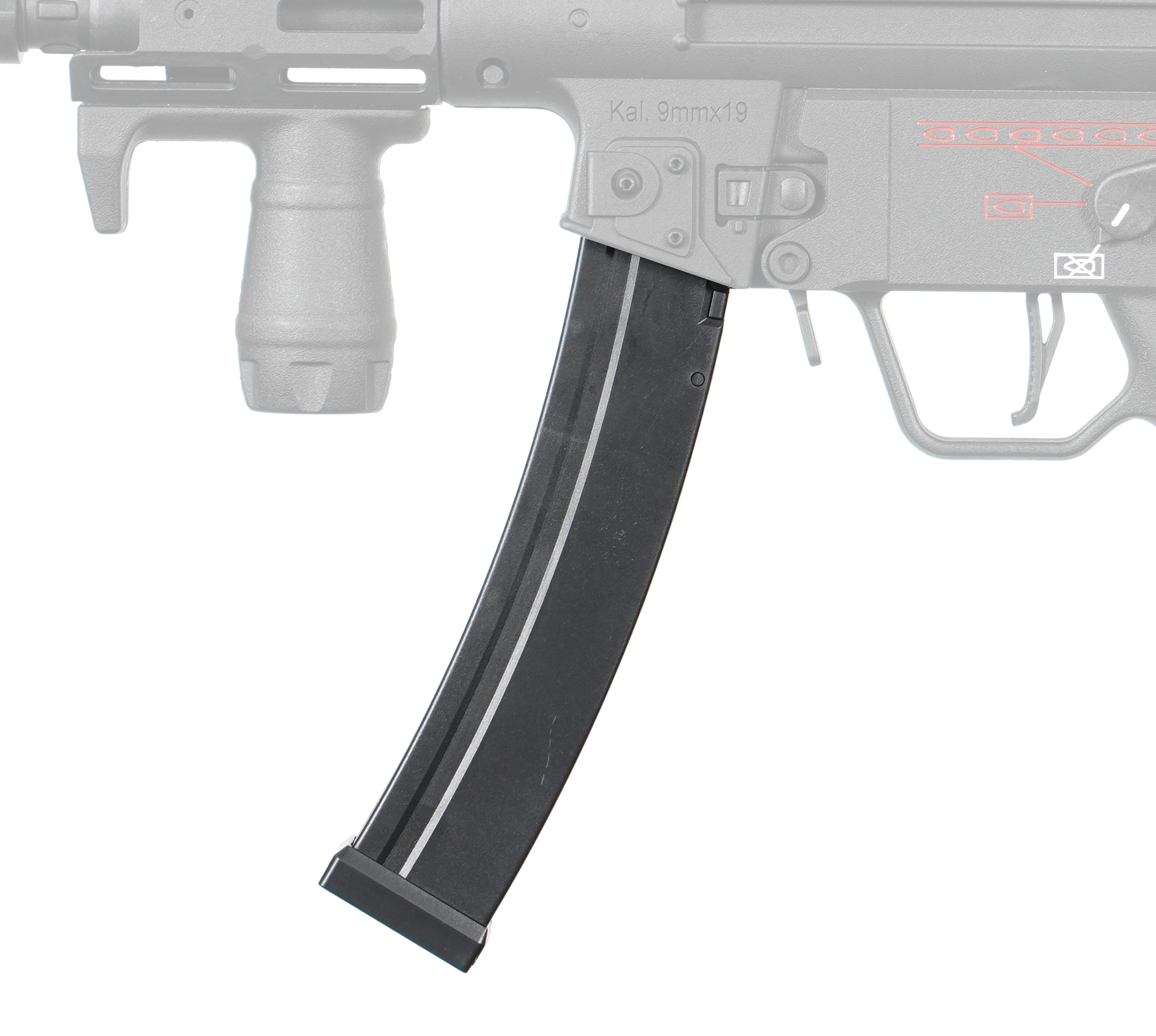 ShengYe MP5K AEG Magazine for Gel Blaster