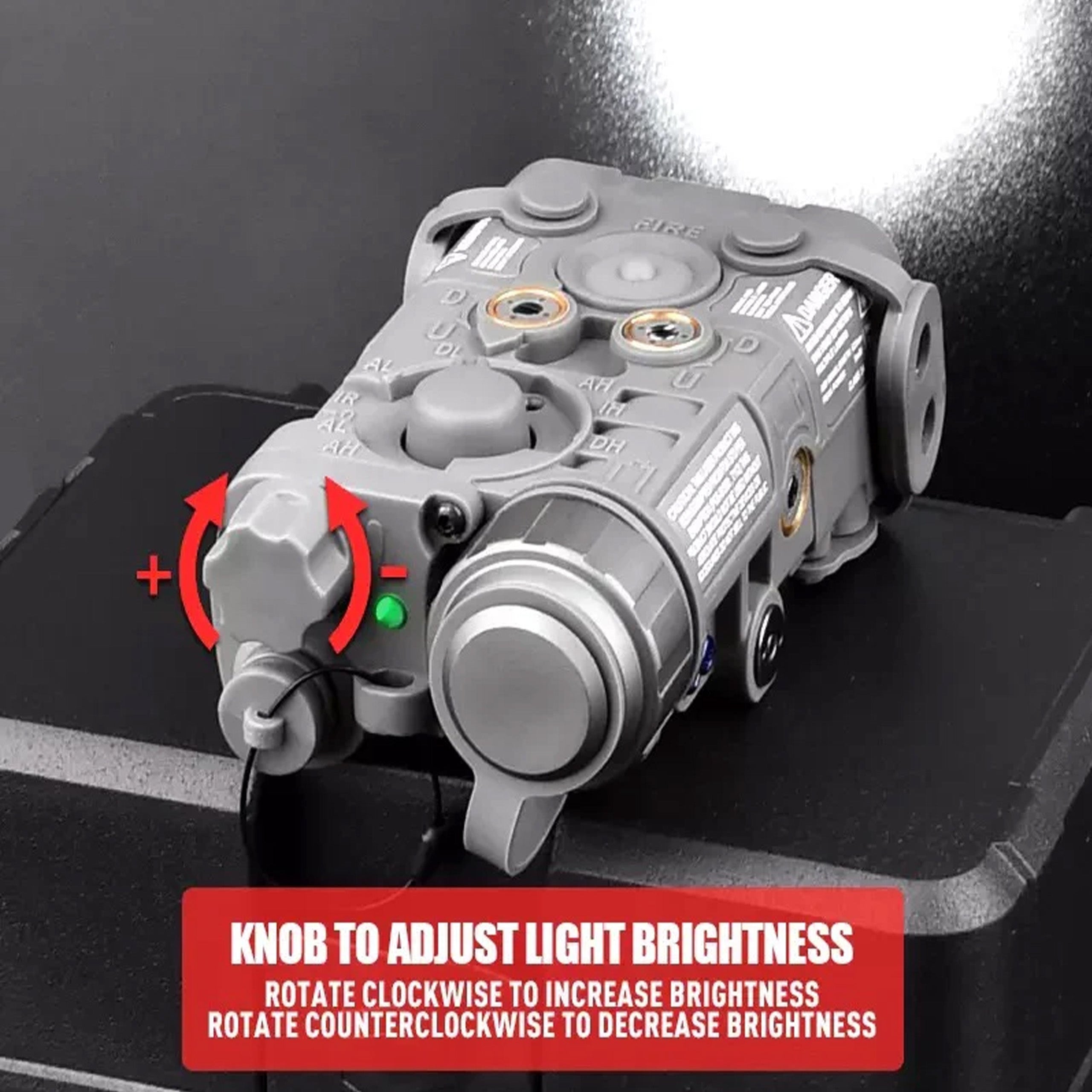 NGAL Integrated Red Laser/ IR pointer/ LED Flashlight Aiming Device