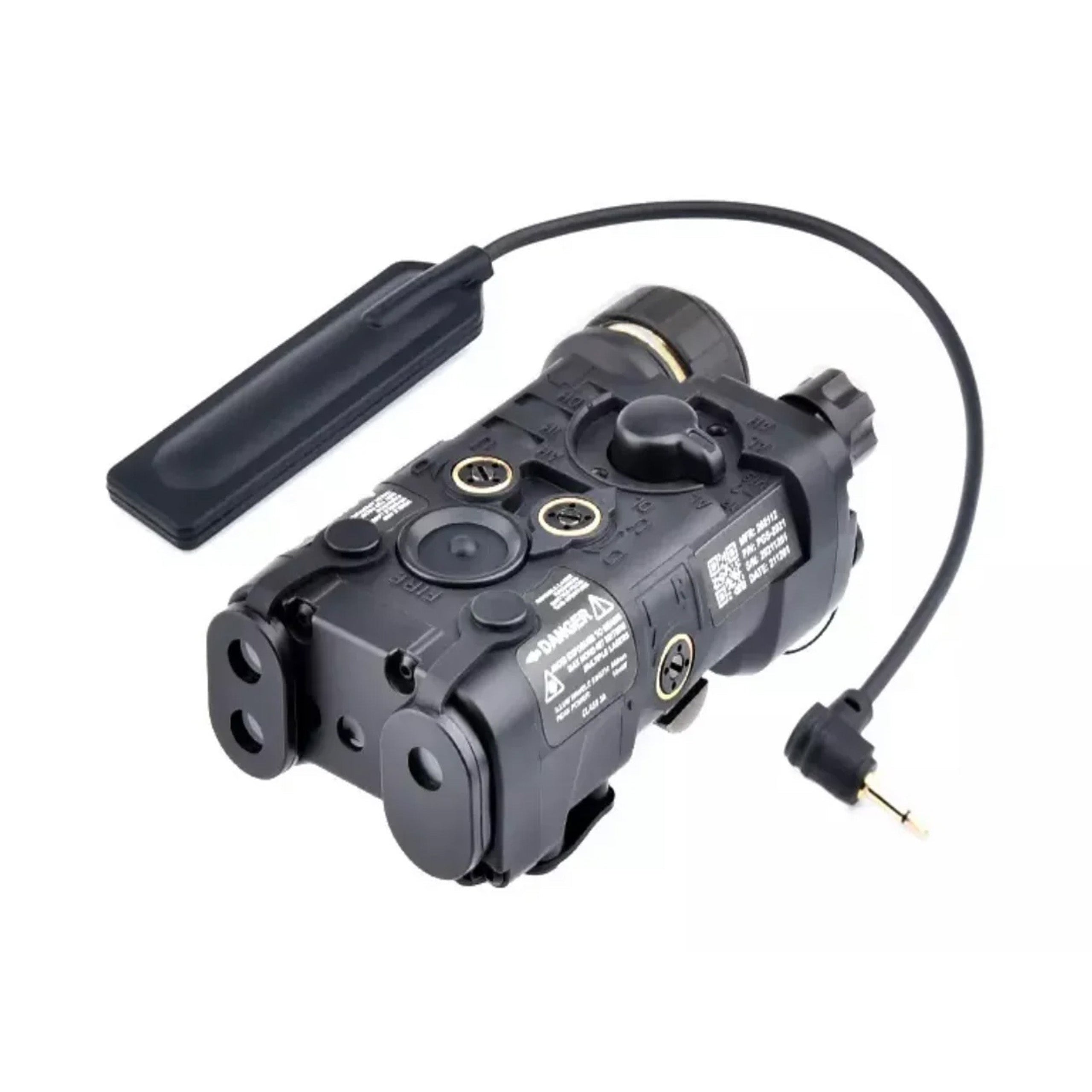 NGAL Integrated Red Laser/ IR pointer/ LED Flashlight Aiming Device - Black