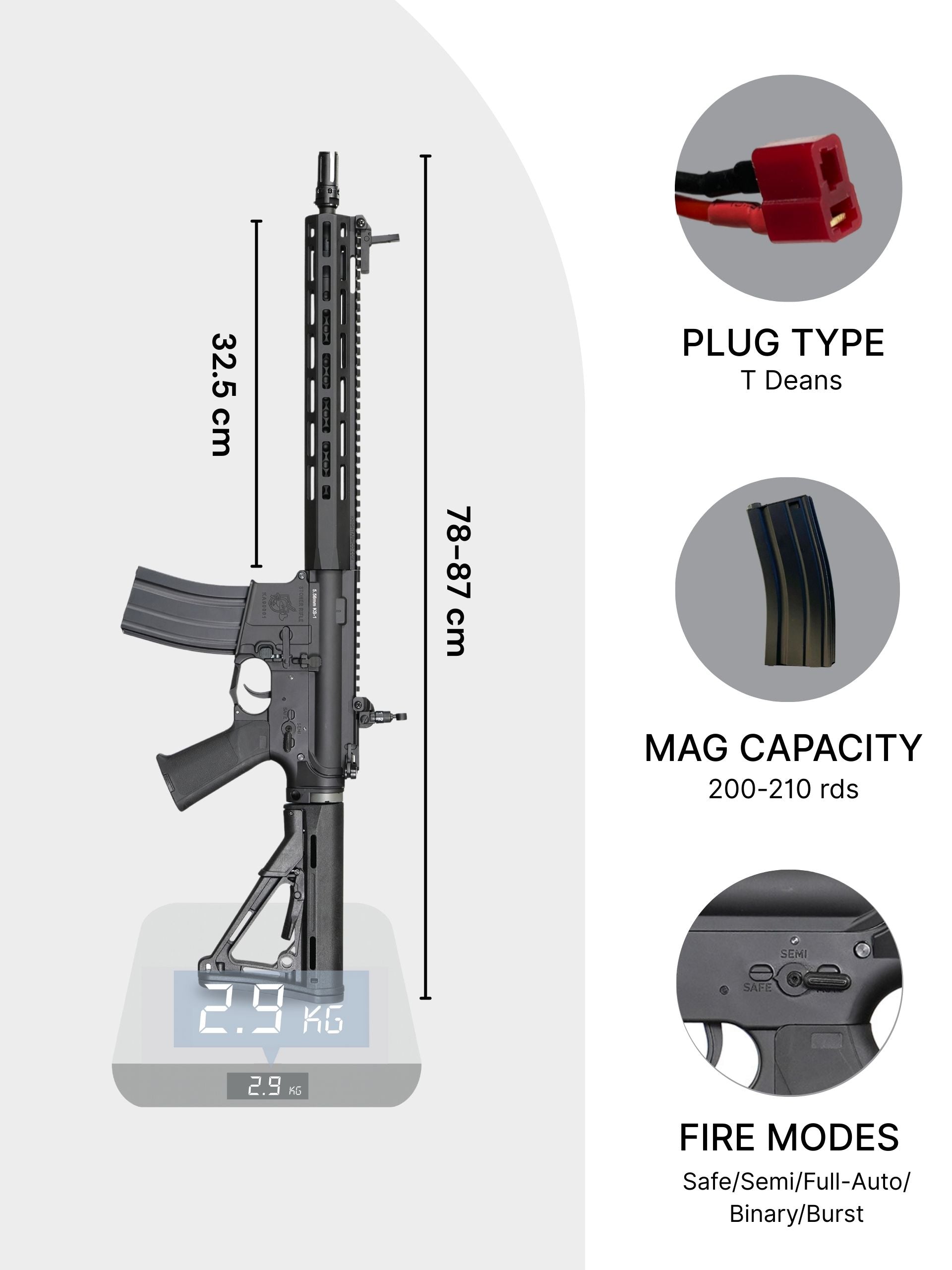 KAC KS-1 AEG Gel Blaster | E&C Ultra Line