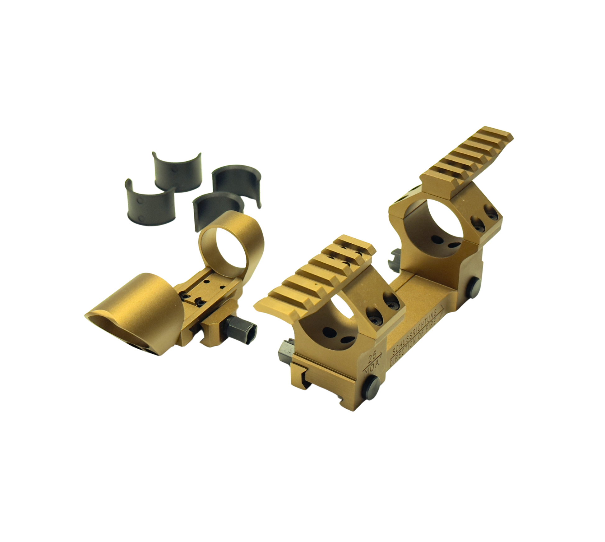 EC HK417 G28 Gel Blaster CNC Scope Mount