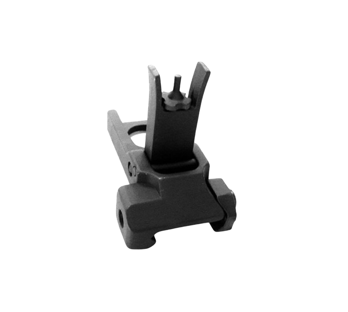 E&C Metal Flip-up Gel Blaster Front Sight for 20mm rail system (Black)