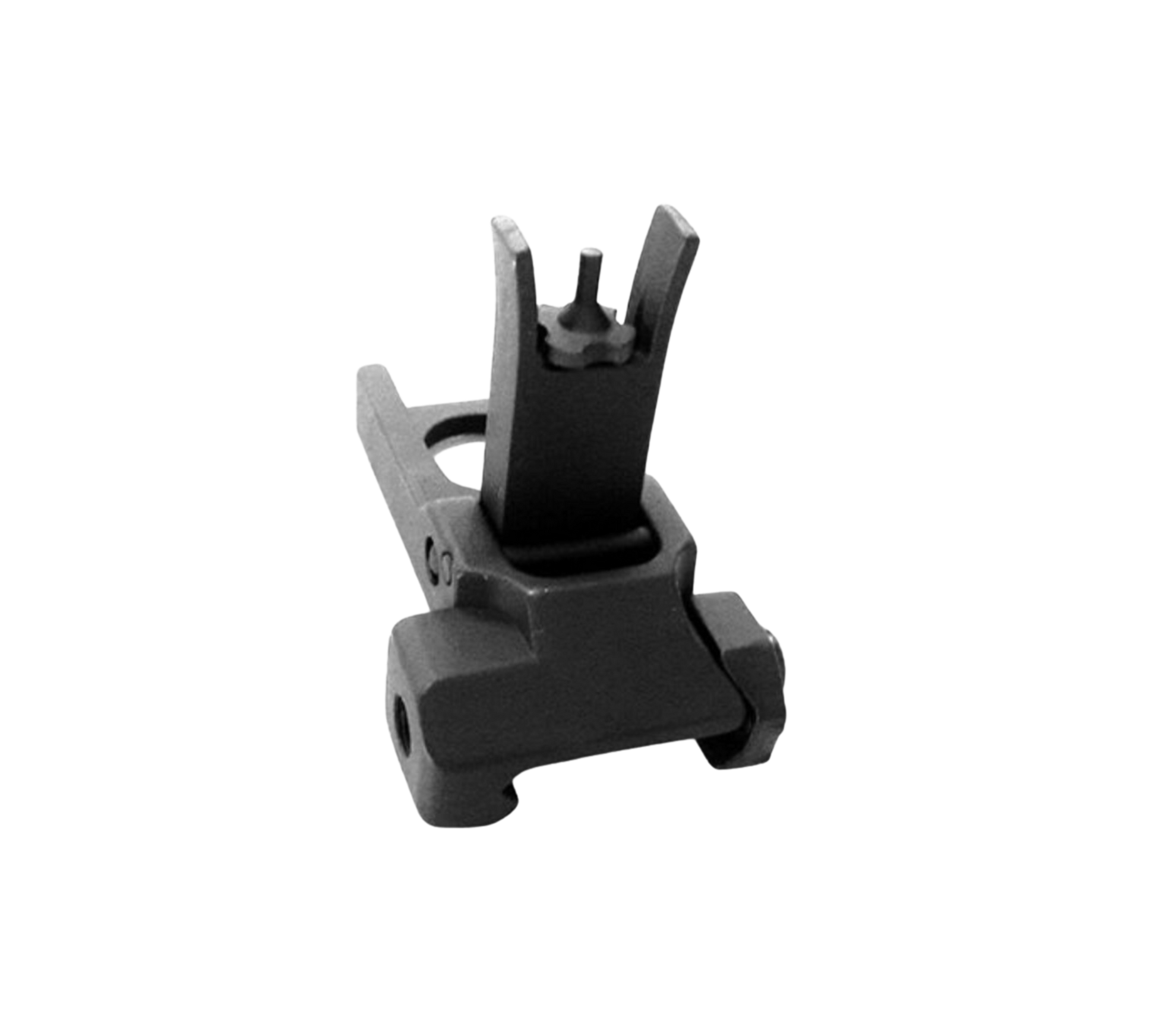 E&C Metal Flip-up Gel Blaster Front Sight for 20mm rail system (Black)