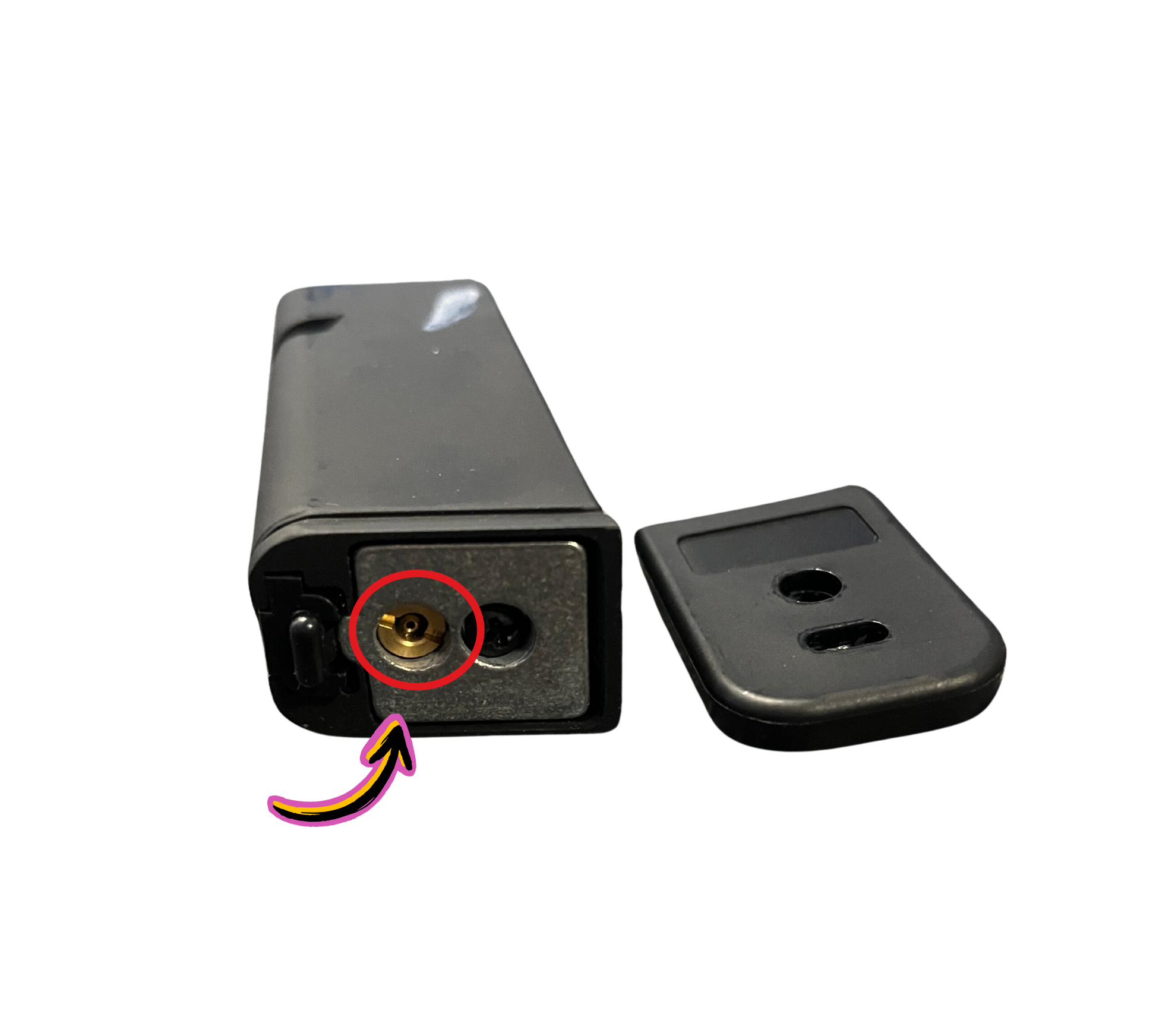 E&C Inlet (Fill) Valve for GBB Pistol Gel Blaster Magazines