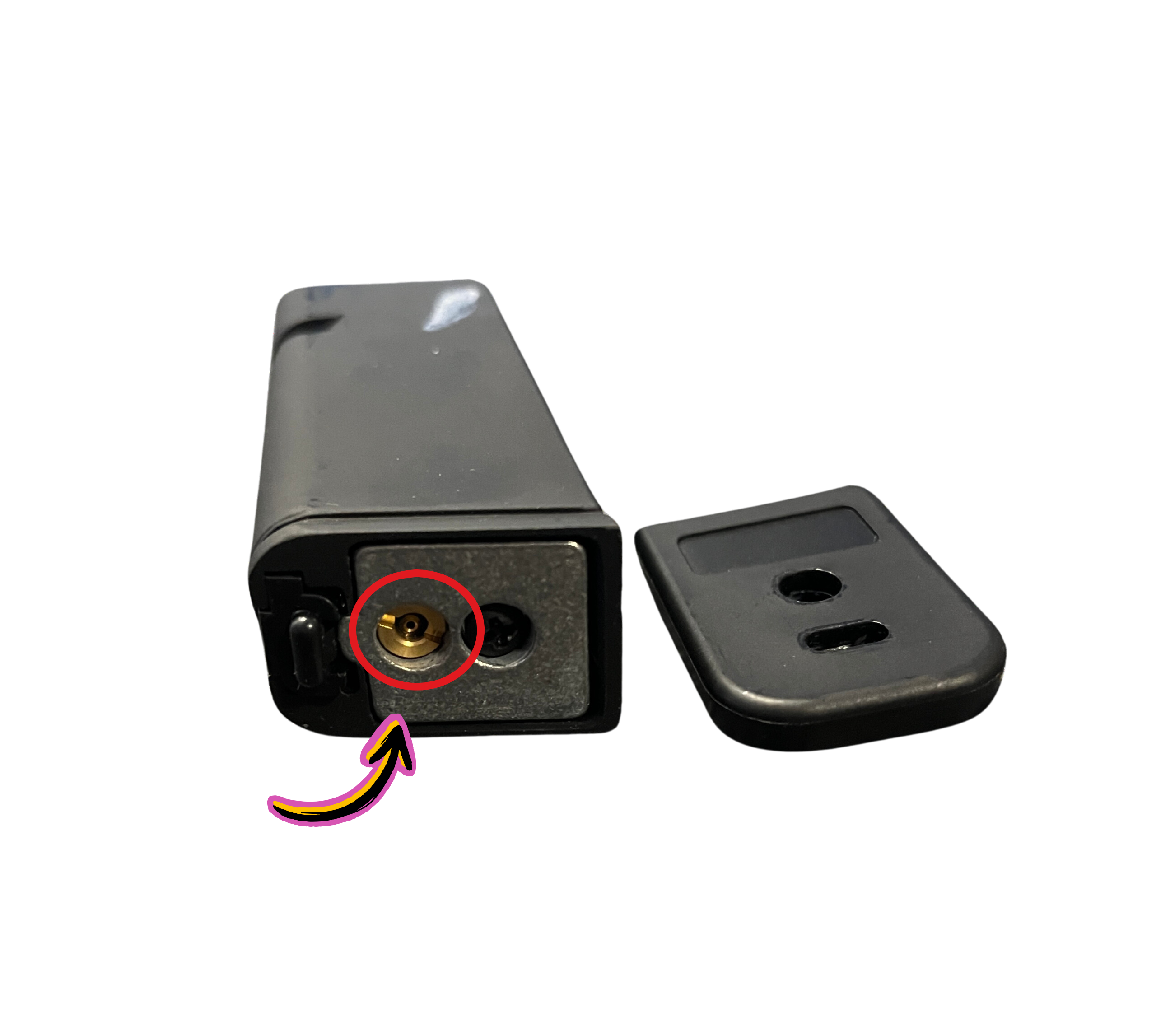 E&C Inlet (Fill) Valve for GBB Pistol Gel Blaster Magazines