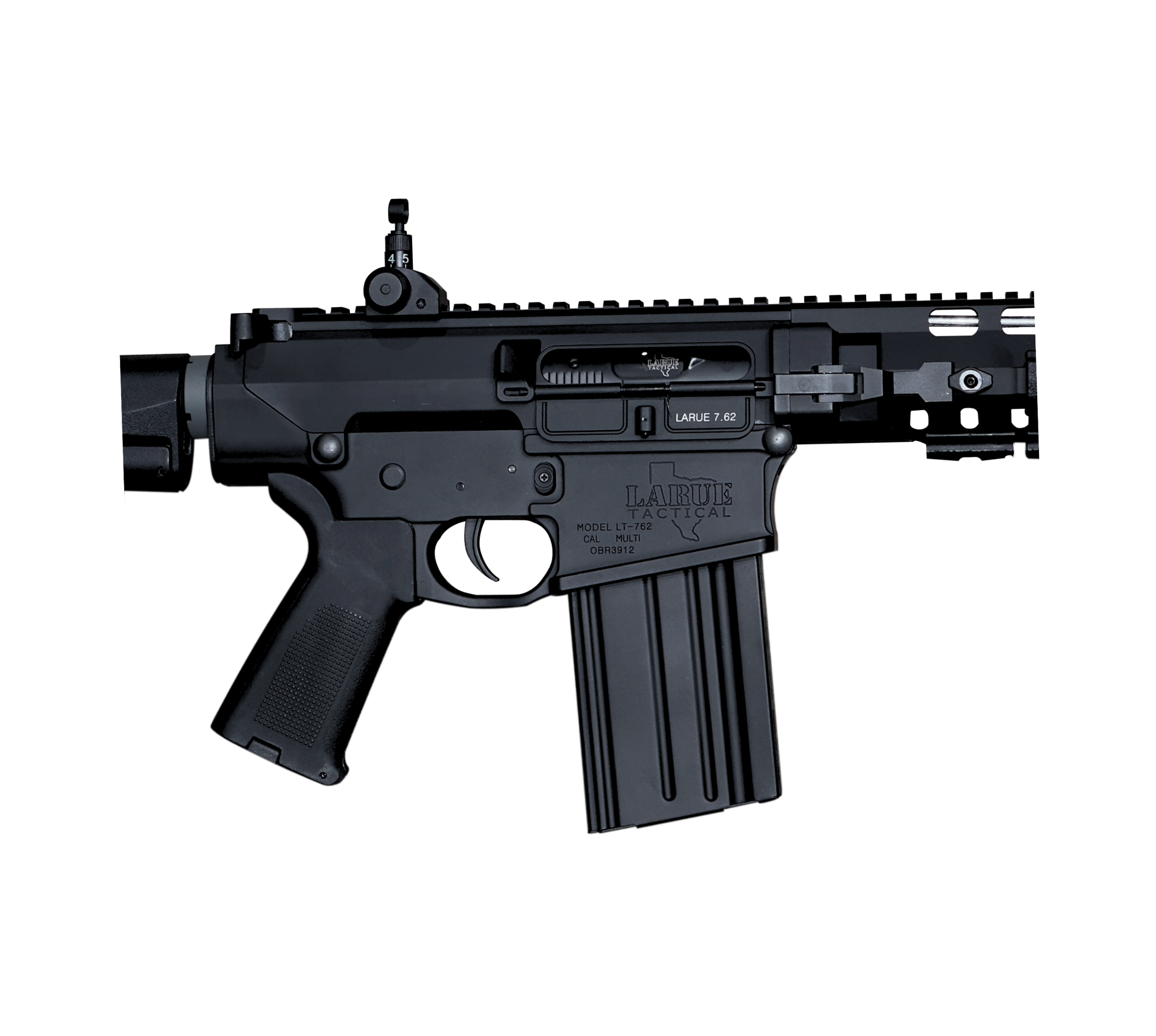 E&C Larue Tactical OBR SR25/AR10 AEG Gel Blaster