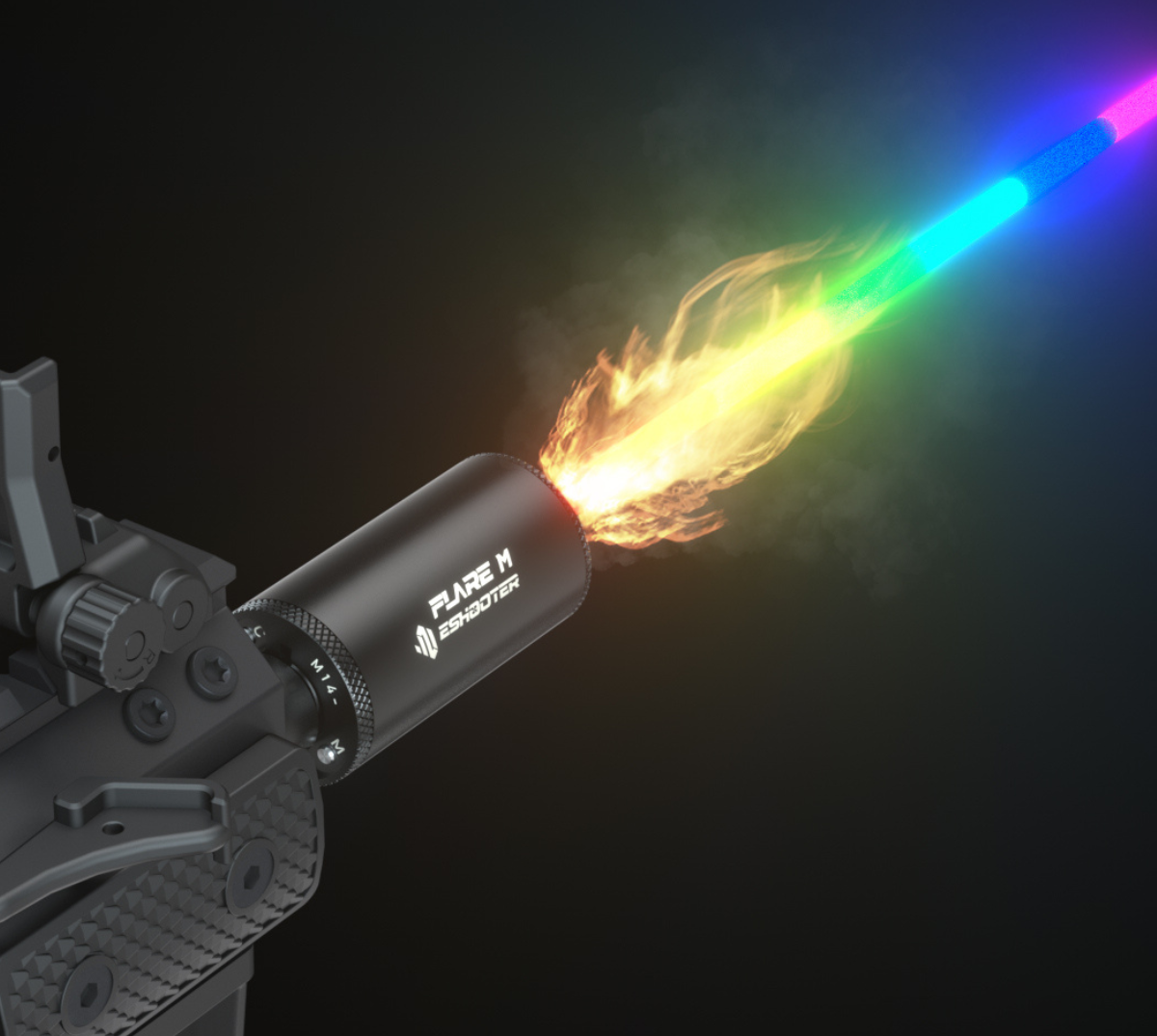 Eshooter Flare M: Gel Blaster Tracer/Flame Unit