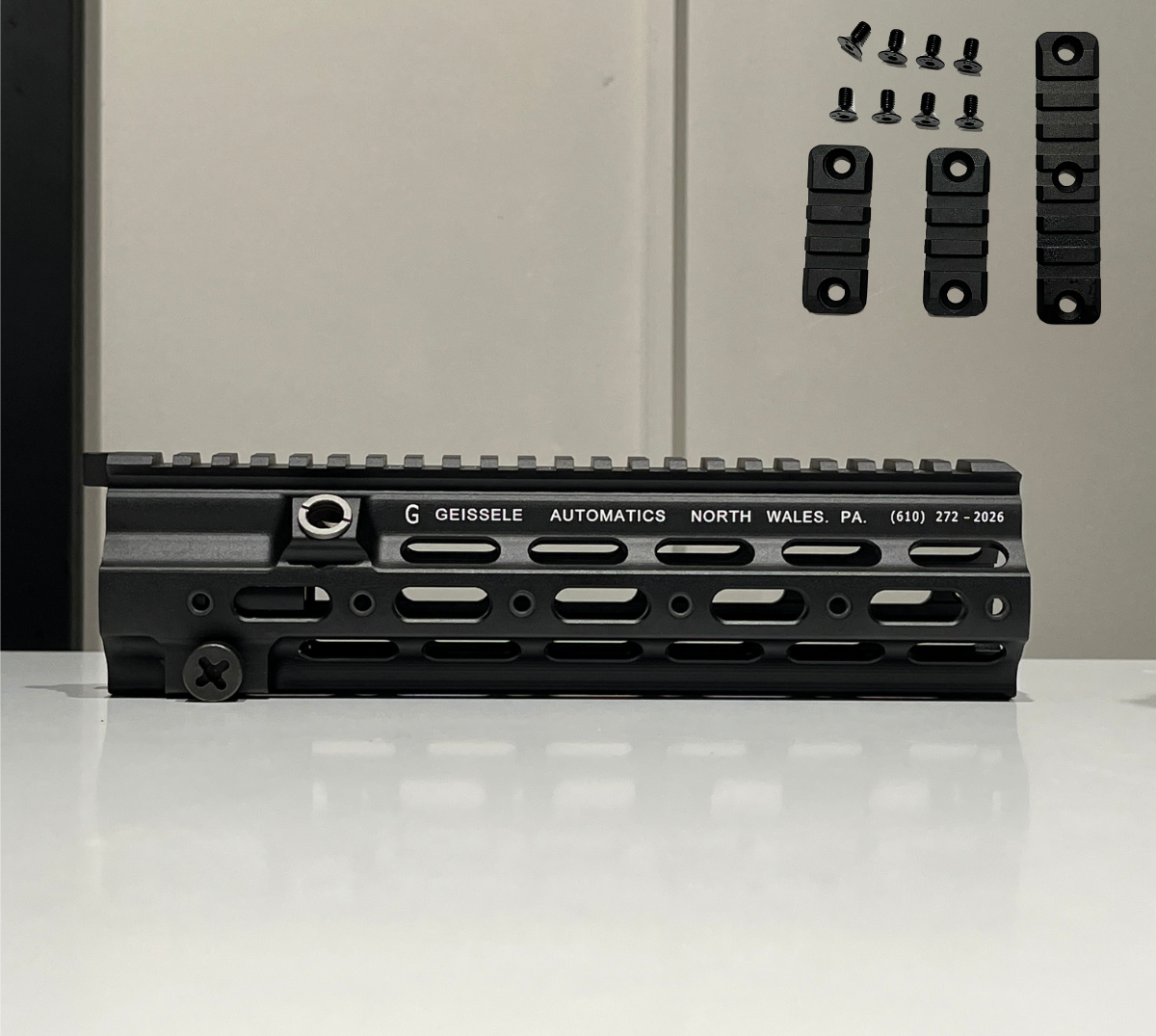Geissele HK416 10.5-INCH Aluminium Alloy Handguard For Gel Blaster - Black