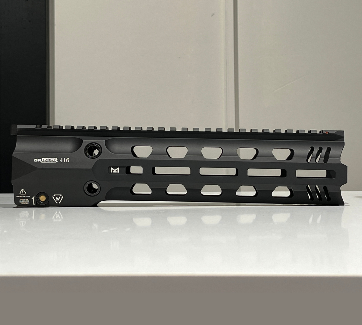 Strike Industries Gridlok Aluminium Alloy Handguard for 416 Gel Blaster Model - 11''
