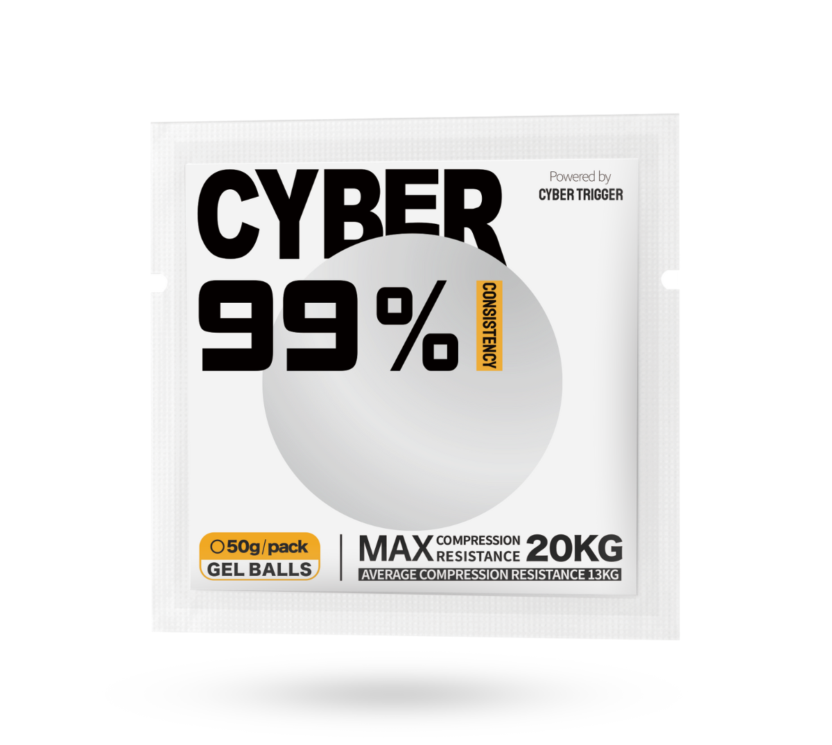 Cyber 99% Gels - Ultra Hard Gel Balls 50g - 1