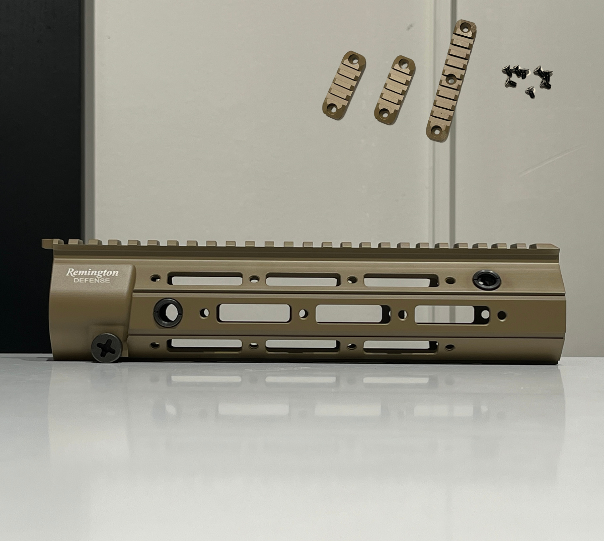 HK416 Remington 10.5 INCH Aluminium Alloy Handguard - Tan