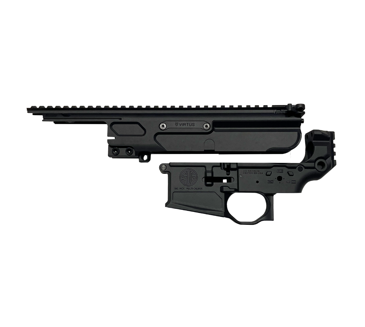 SIG MCX Virtus Receiver For Gel Blaster - Black