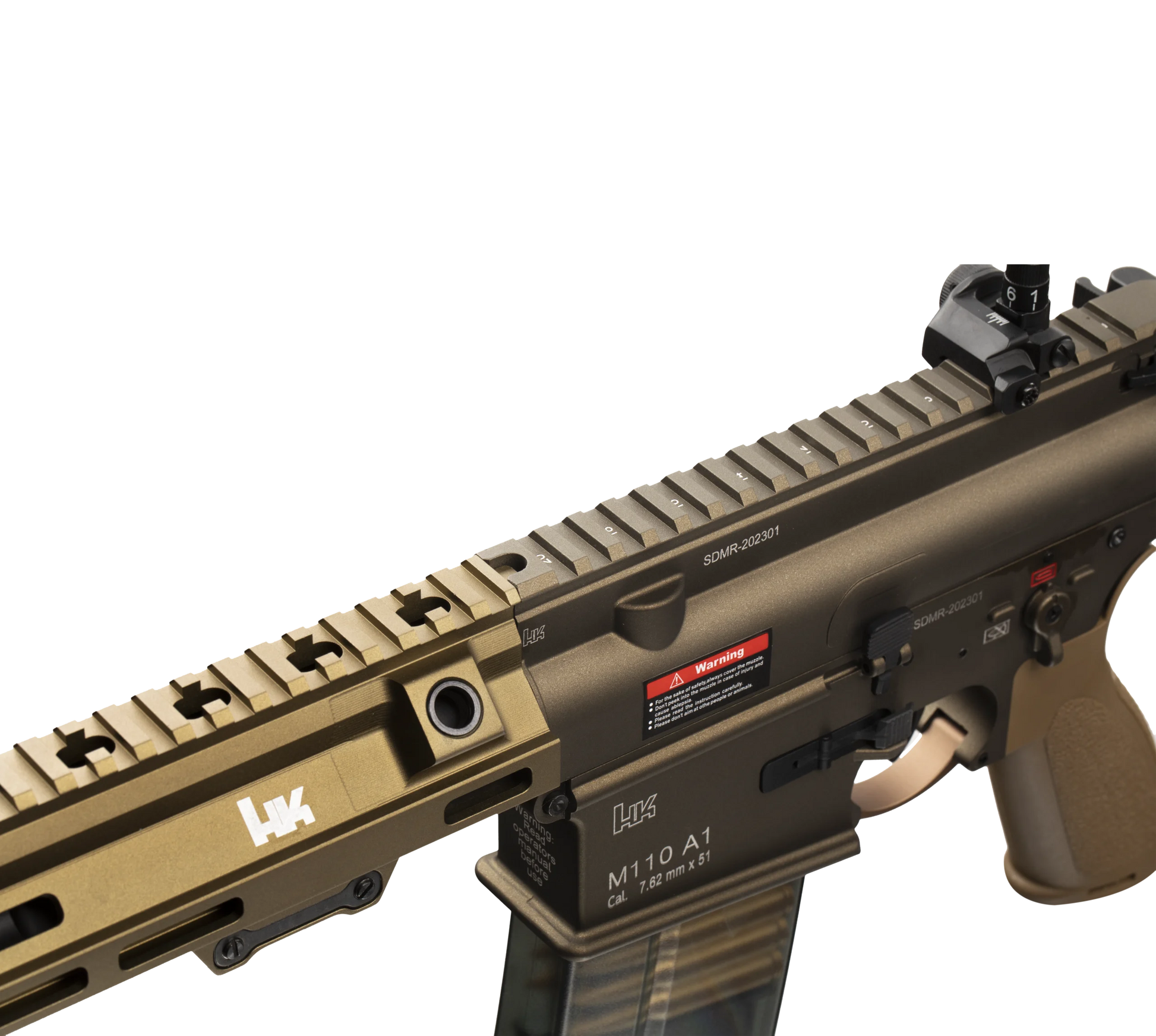 E&C HK417 M110A1 AEG Gel Blaster