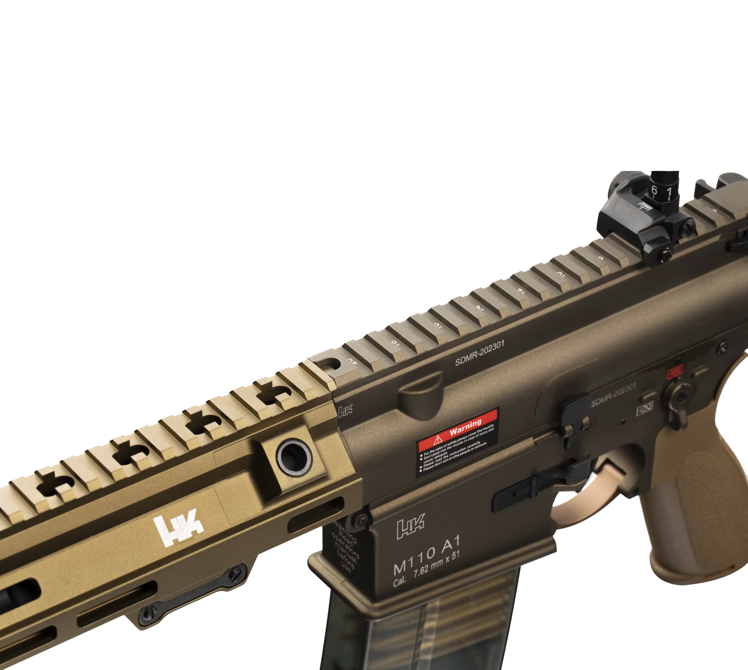 E&C HK417 M110A1 AEG Gel Blaster