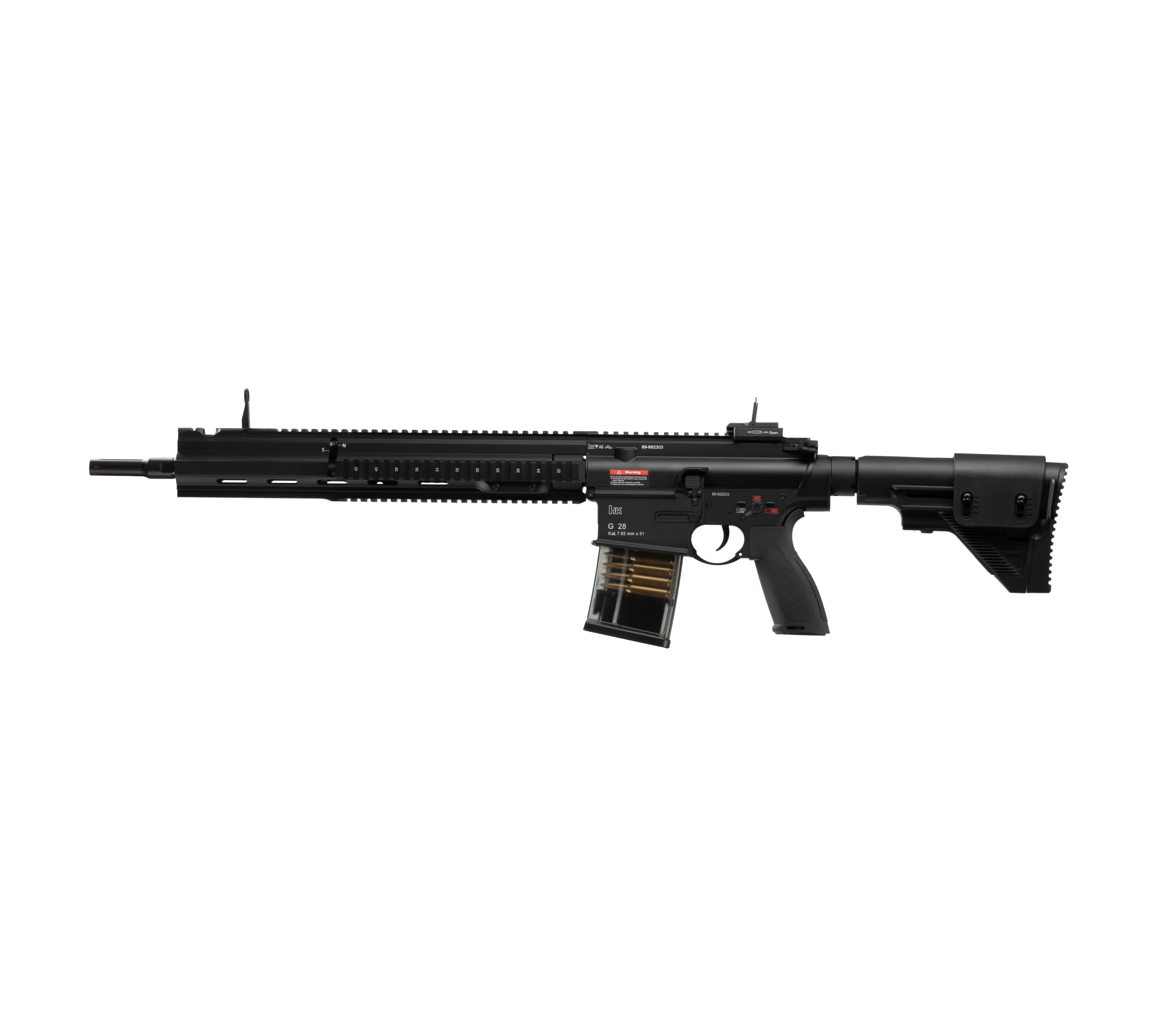 E&C HK417 G28 DMR Rifle AEG Gel Blaster