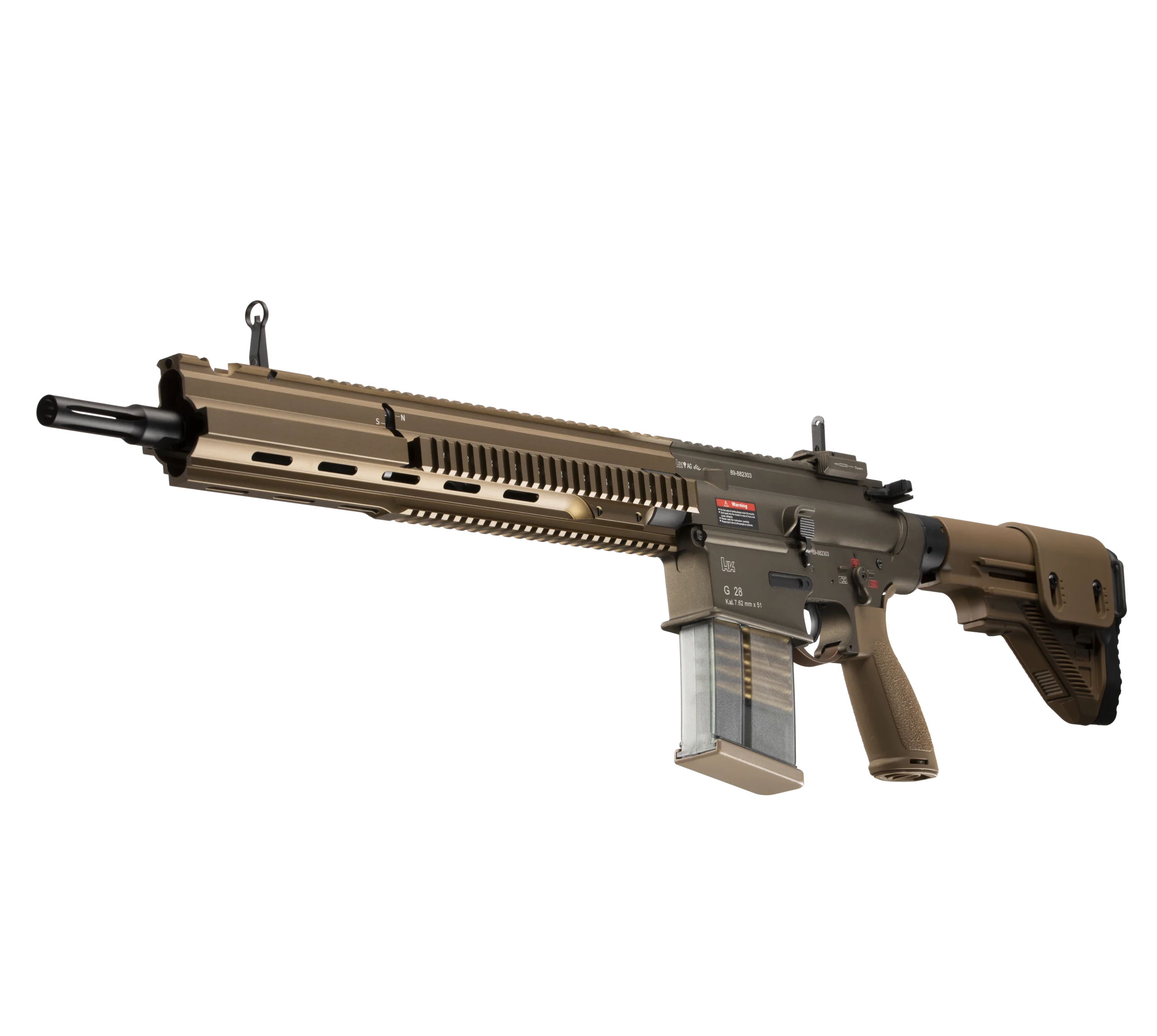 E&C HK417 G28 DMR Rifle AEG Gel Blaster