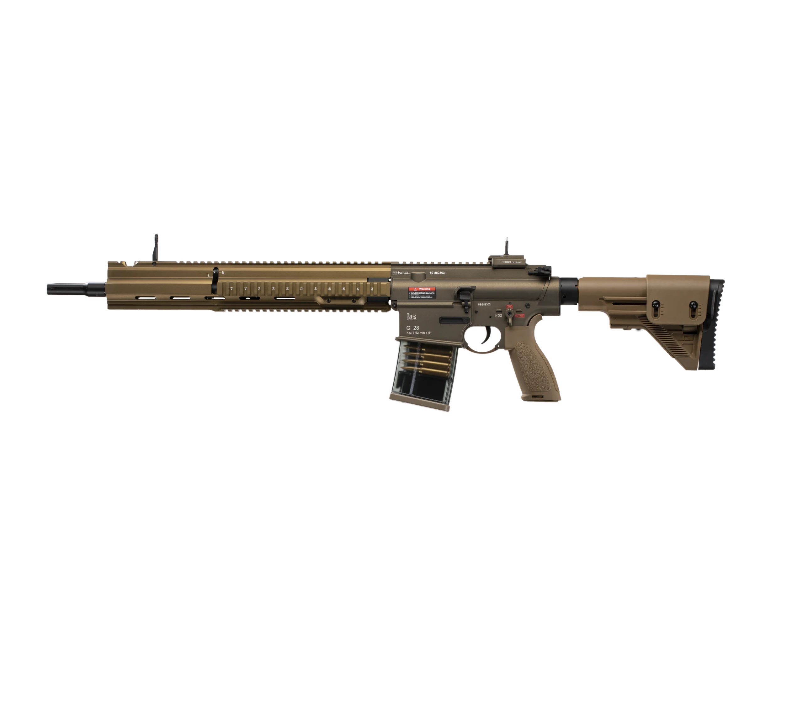 E&C HK417 G28 DMR Rifle AEG Gel Blaster